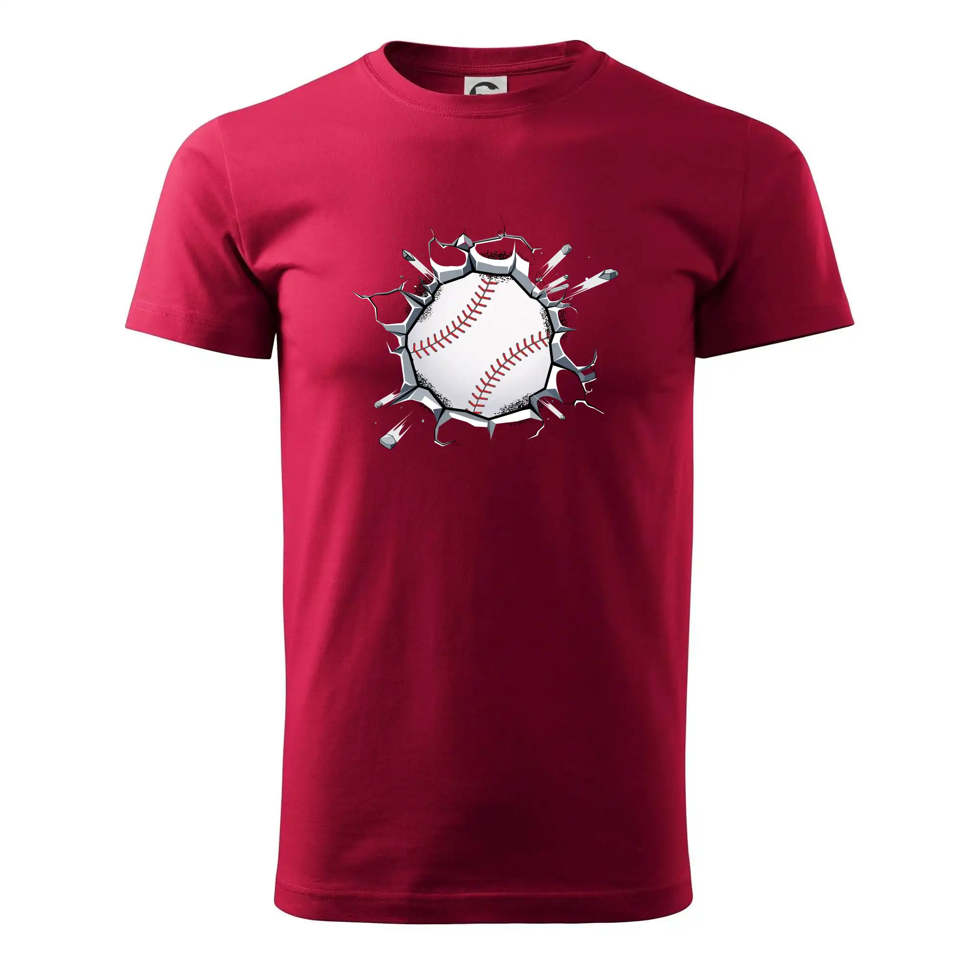 Tričká baseball - Baseball lopta v triku - Pánske tričko nižšej gramáže