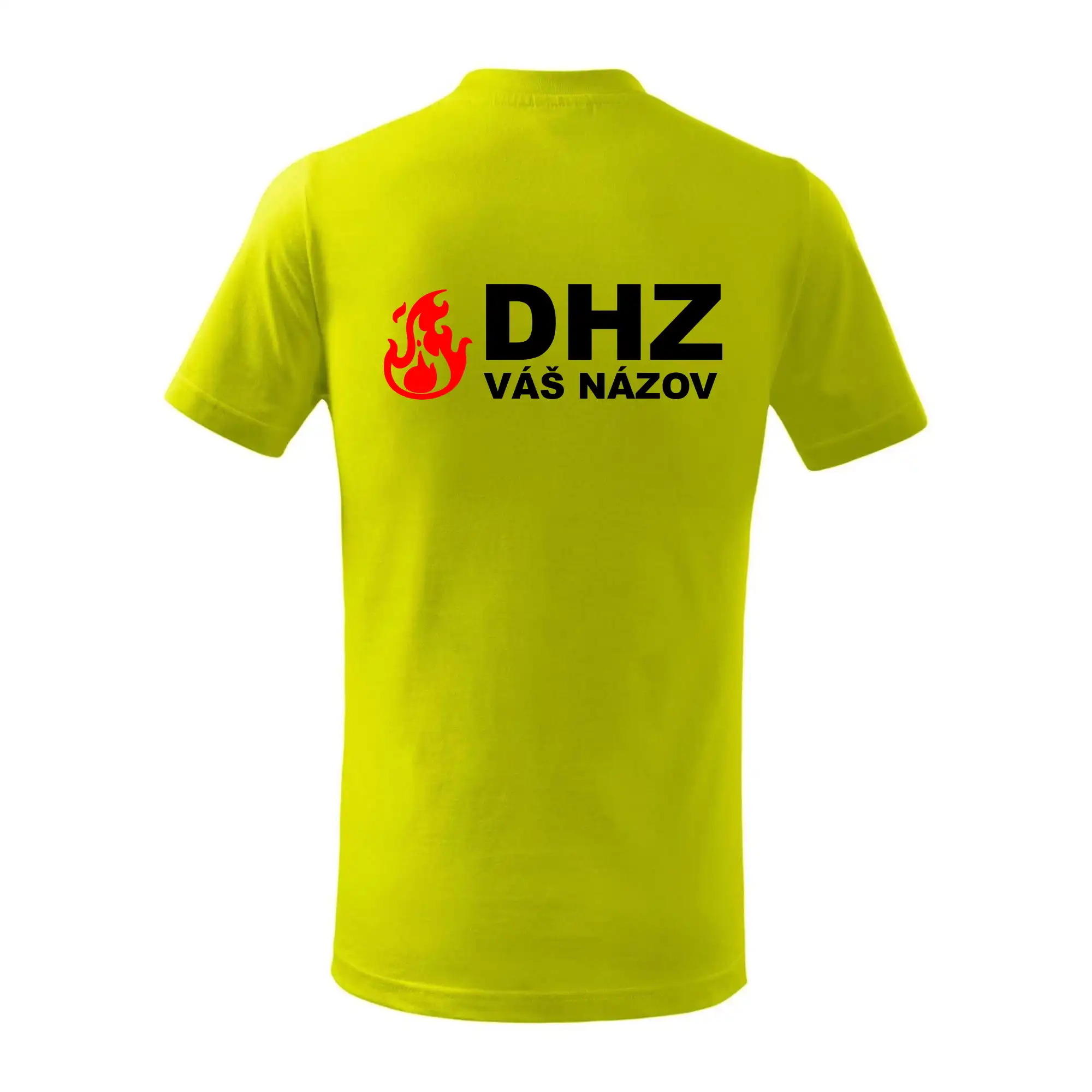 DHZ (oheň, firesport, názov sboru - vlastný nápis)