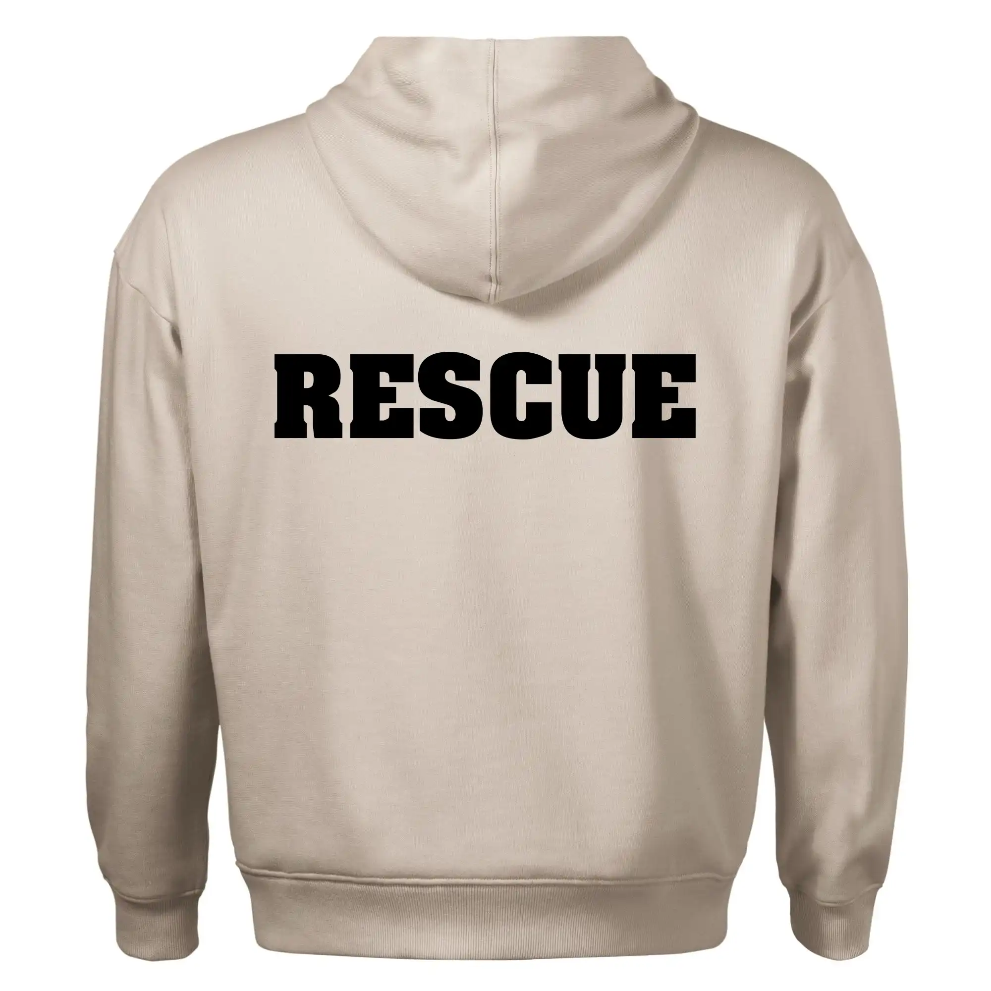 Rescue - Hviezda na prsníku + nápis na chrbte
