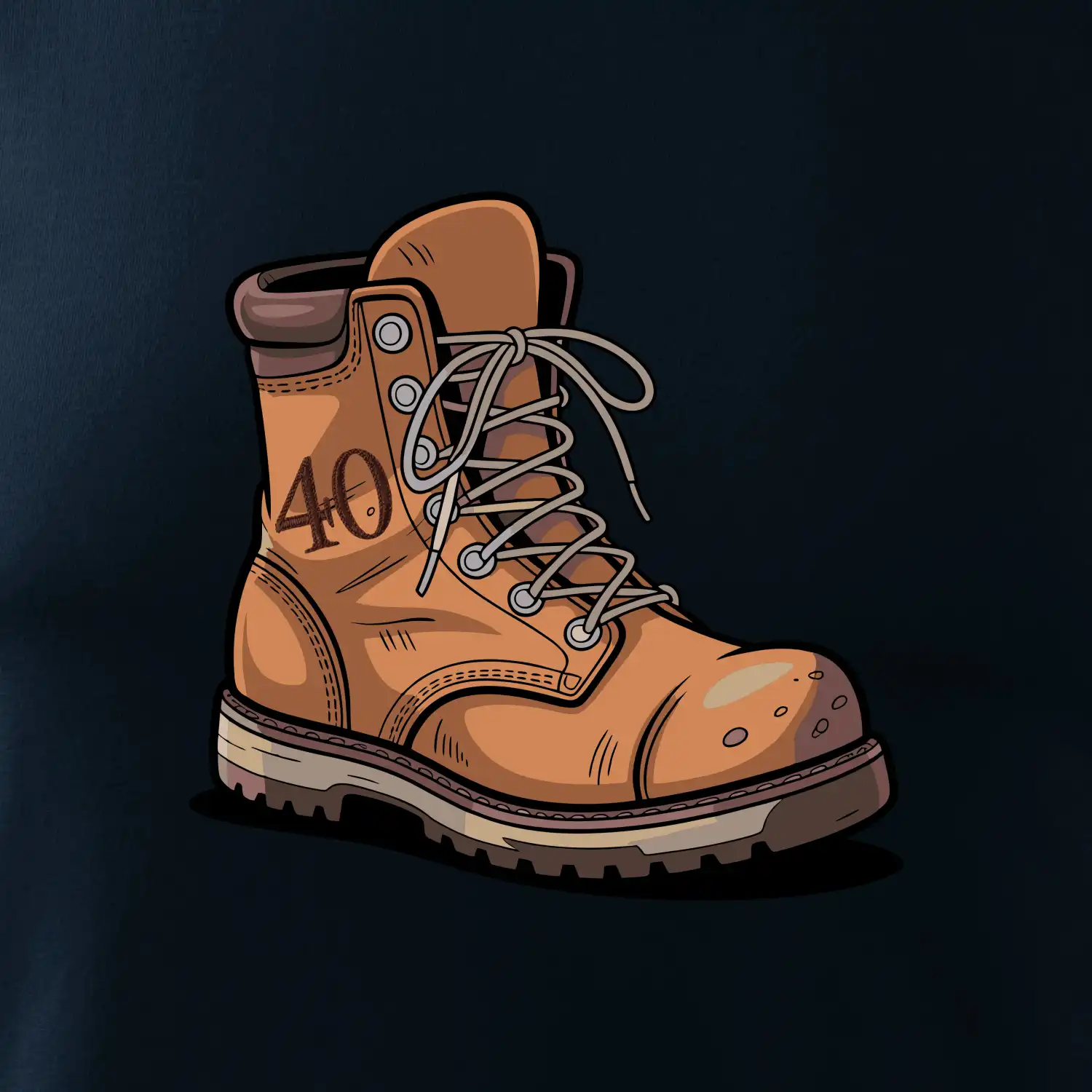 Turistická narozeninová bota 40