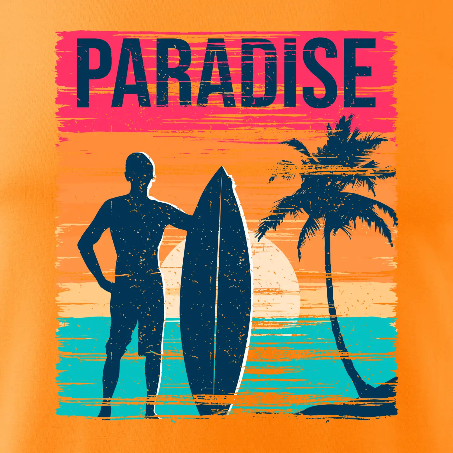 Paradise - barevný čtverec