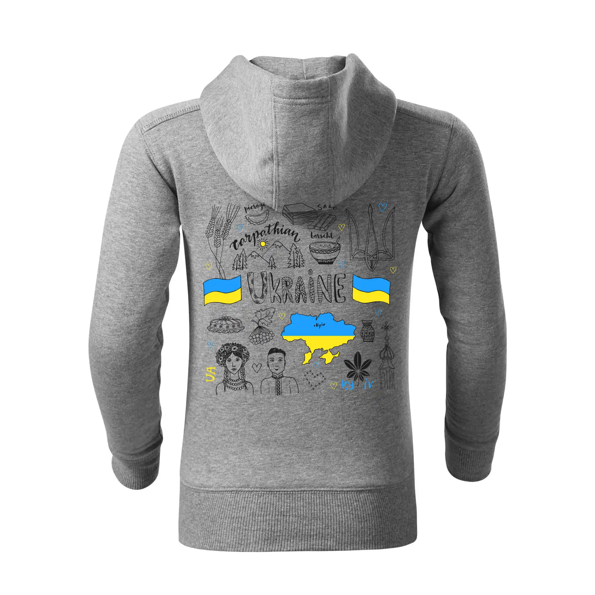 Ukrajina folklor - kreslené obrázky