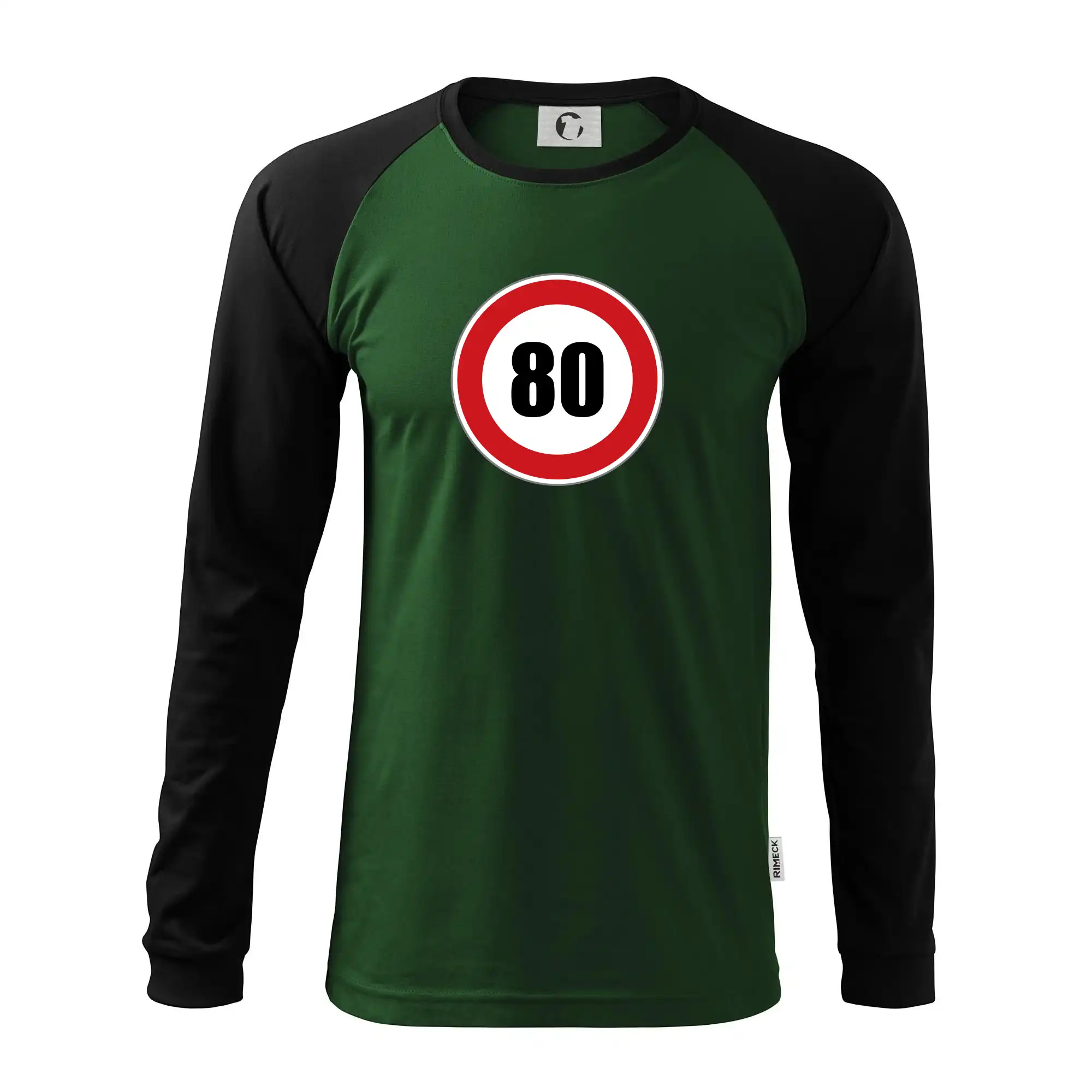 Dopravní značka - omezení rychlosti 80