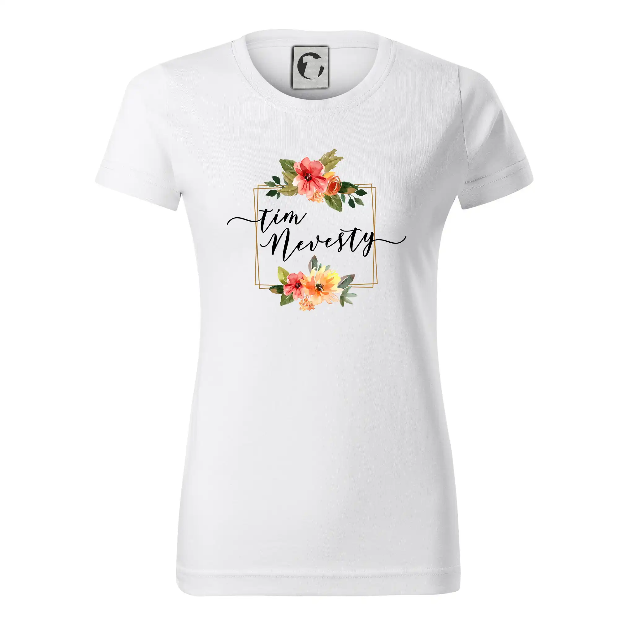 Tím nevesty štvorec oranžový SK