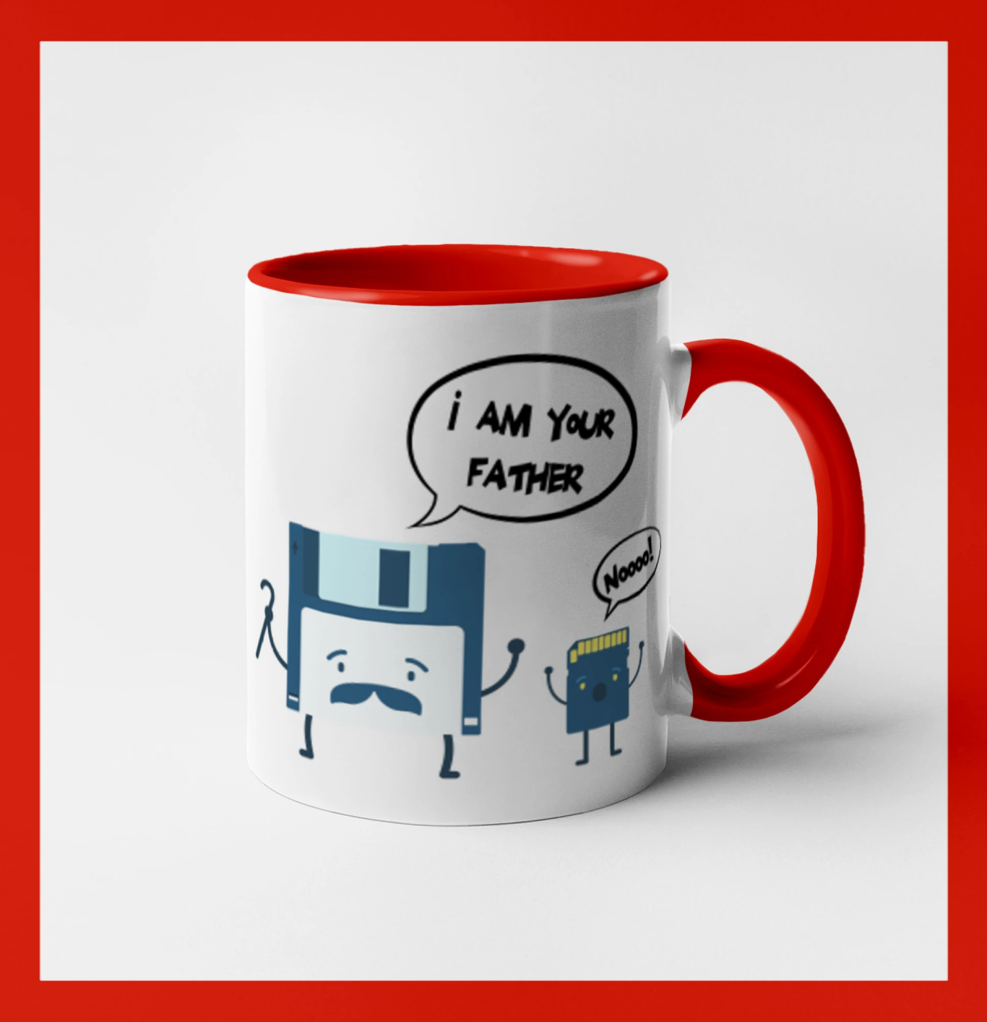 Tričká pre ajťákov - I am your father SD karta - Hrnček 