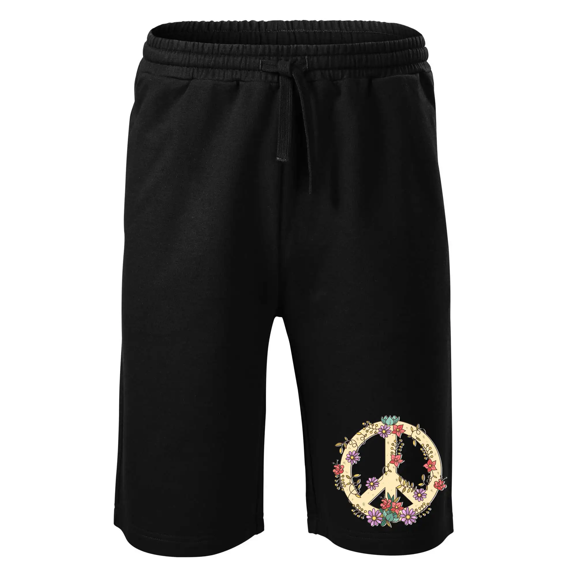 Peace symbol pískový