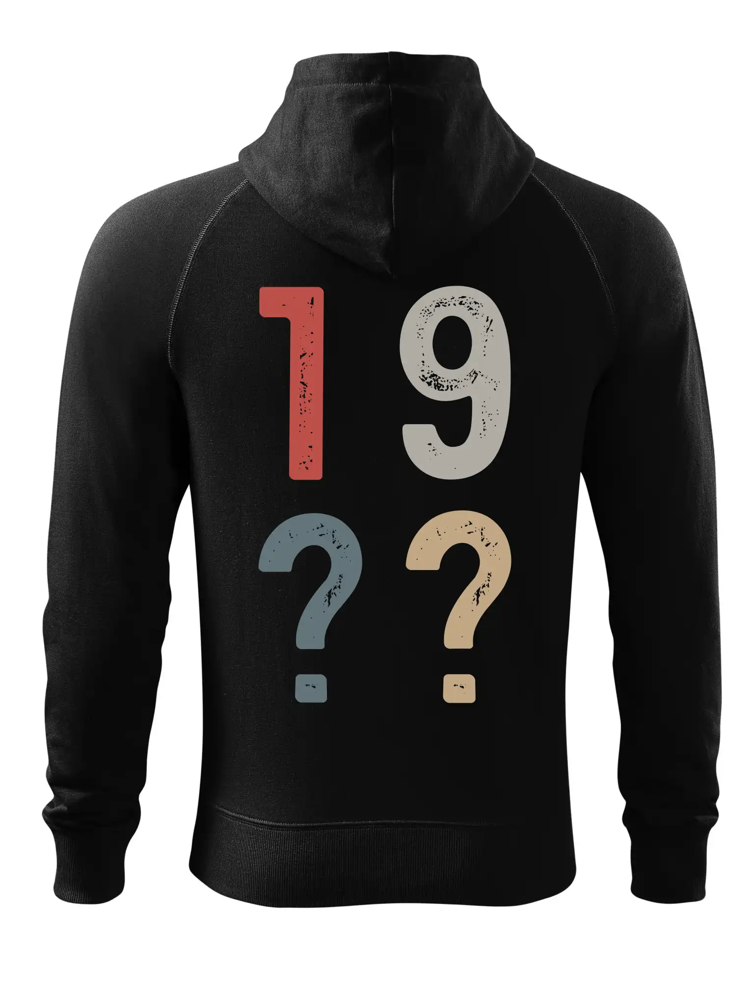 Vintage číslice - vlastní rok