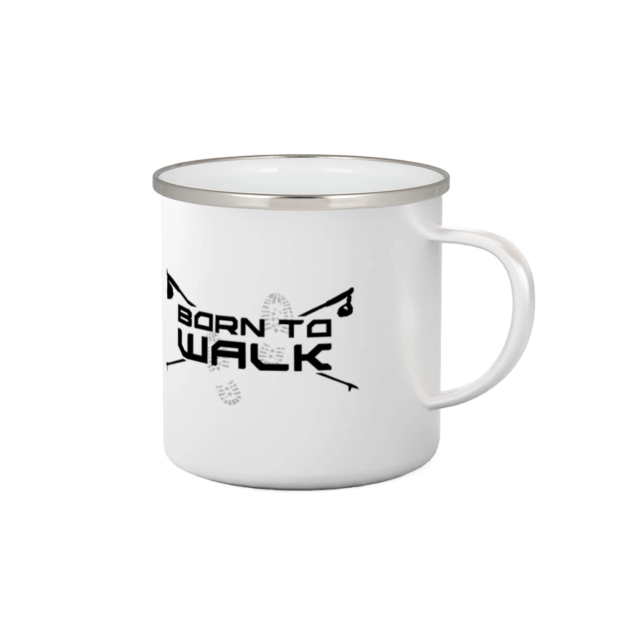 Trička pre cestovateľov - Born to walk - Plecháčik