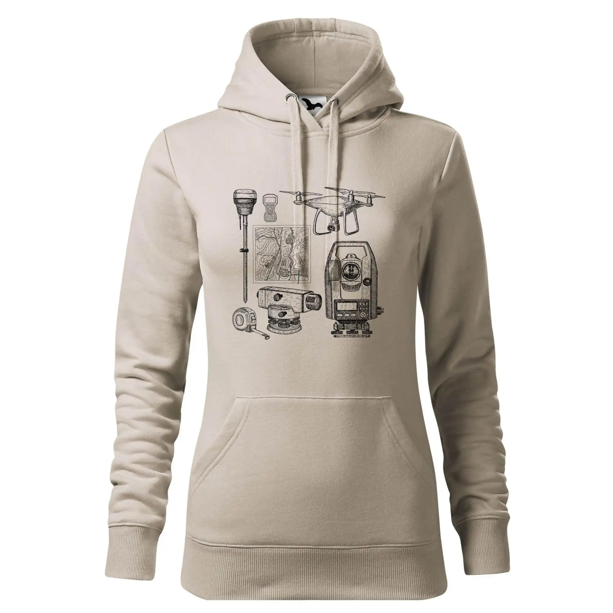 Geodet teodolit dron