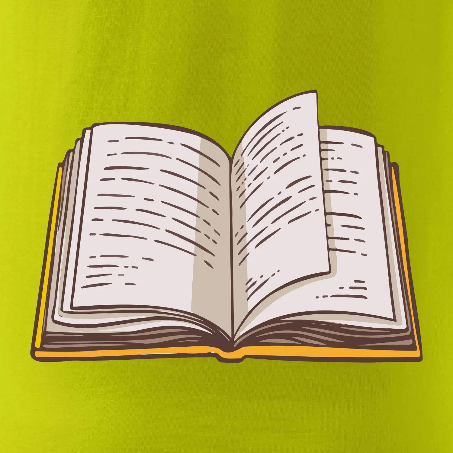 Kniha barevná otevřená