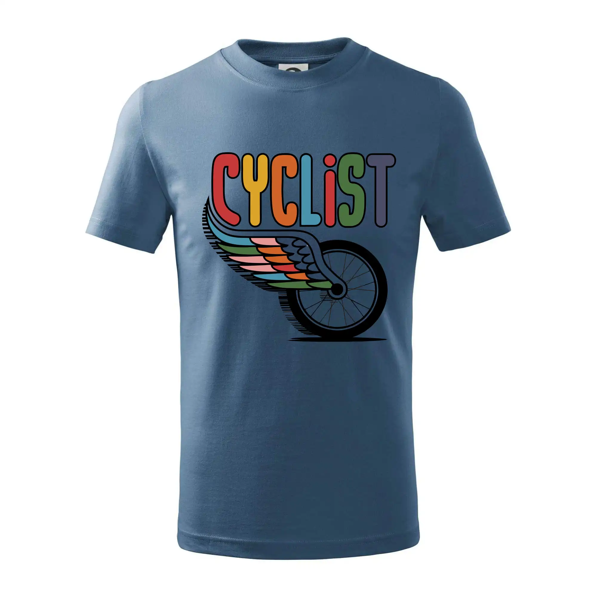 Tričko ako darček pre cyklistu - Cyclist - bicykel a krídlo - Tričko detské bavlnené