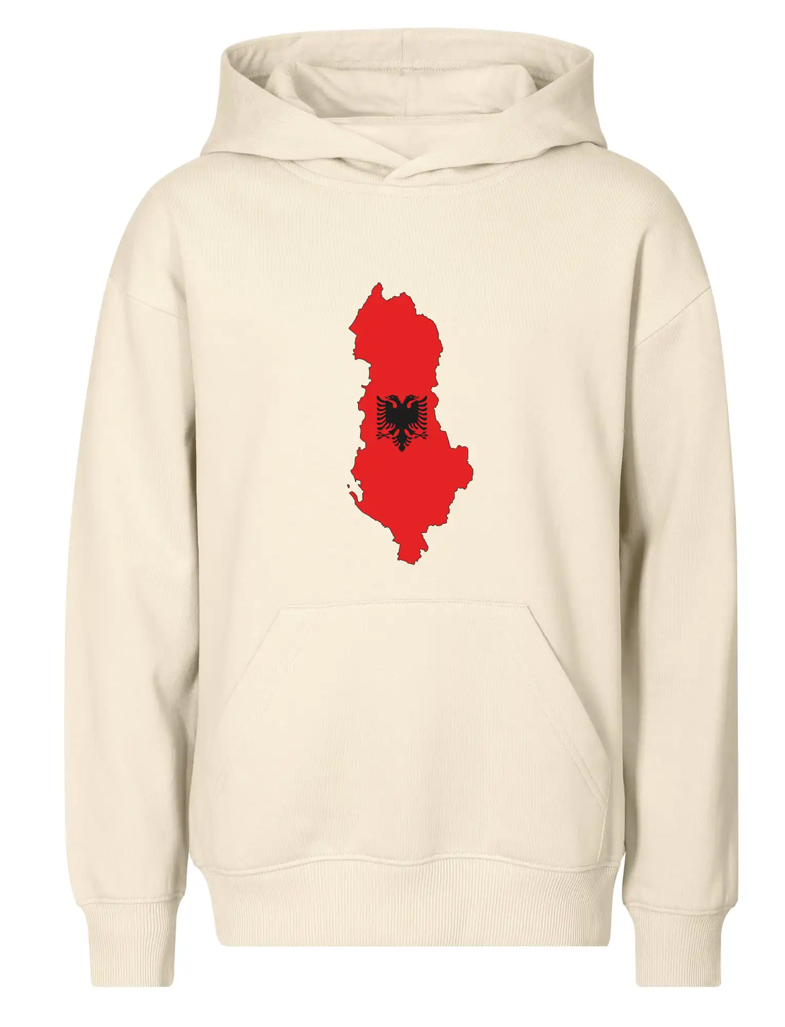 Albánsko mapa a znak