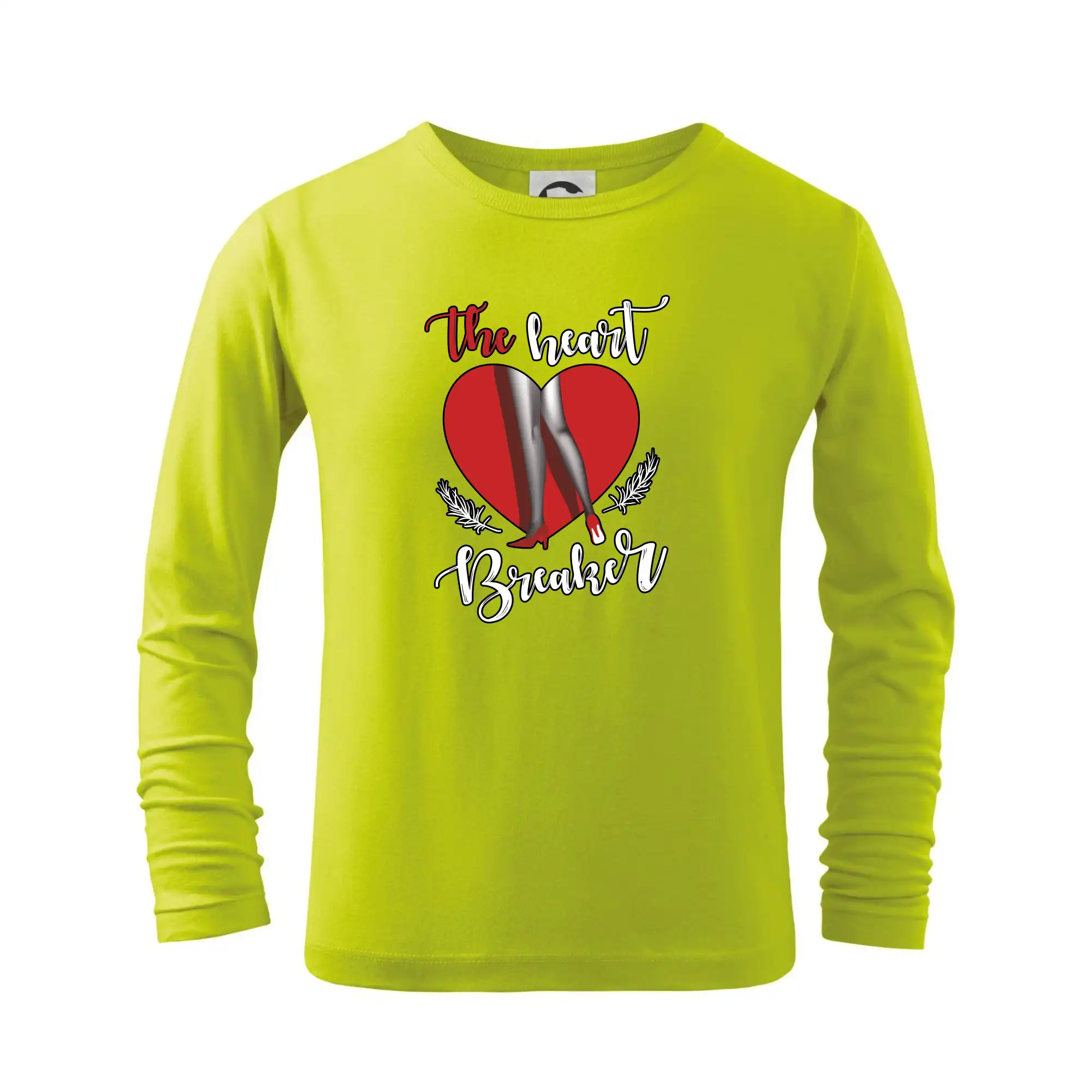 Tričká na párty - The Heart breaker - srdce - Tričko detské Long Sleeve