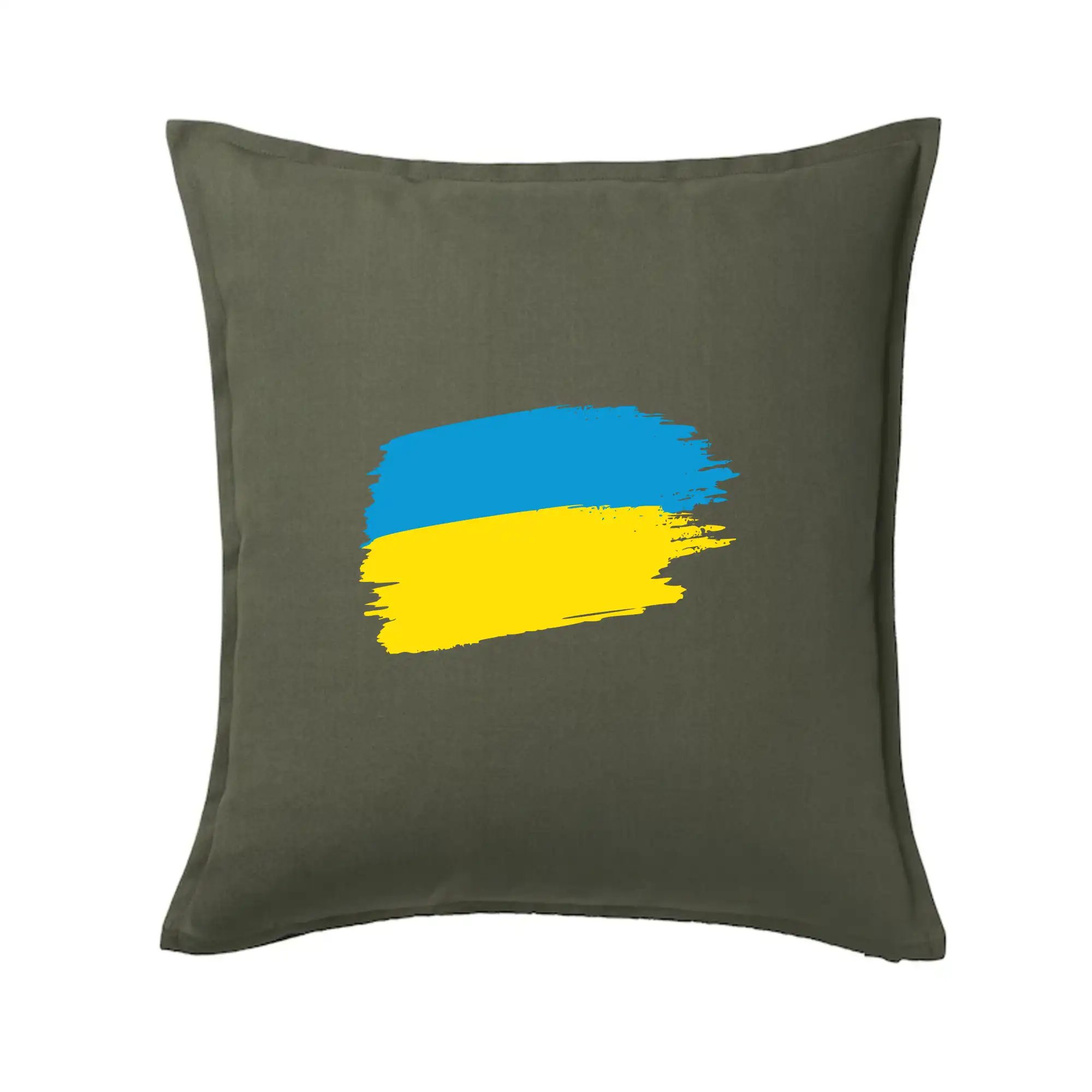 Tričká s vlajkou ukrajiny - Ukrajina vlajka - Vankúš 50x50