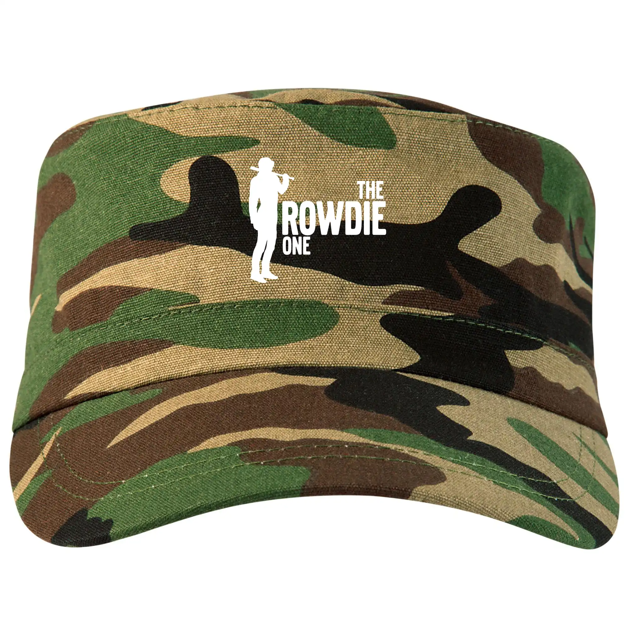 Tričká na rozlúčku so slobodou - Bachelor party - The rowdie one - Šiltovka CAMO