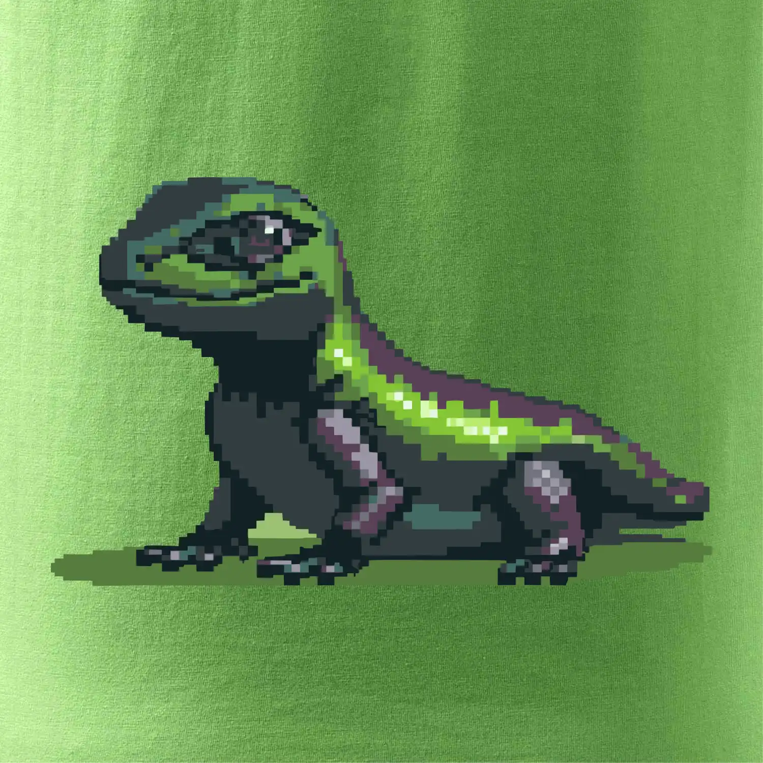 Leguán pixel