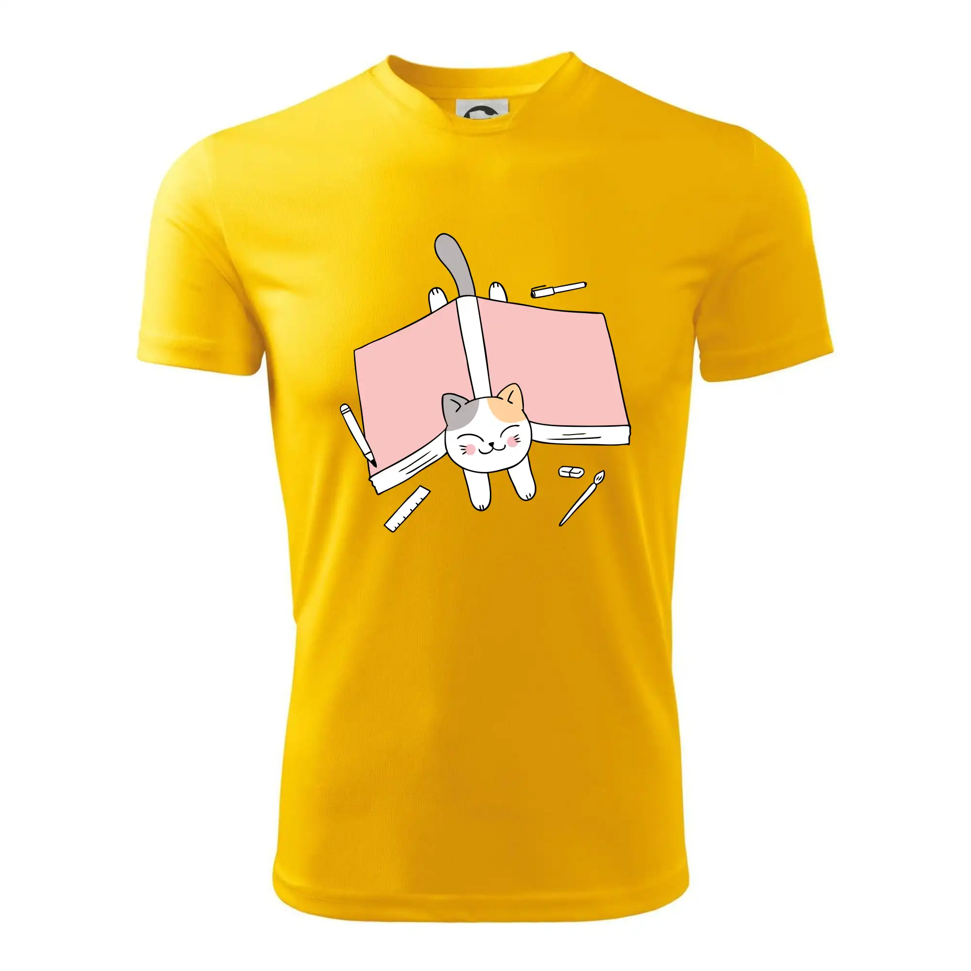 Učení na státnice kočka