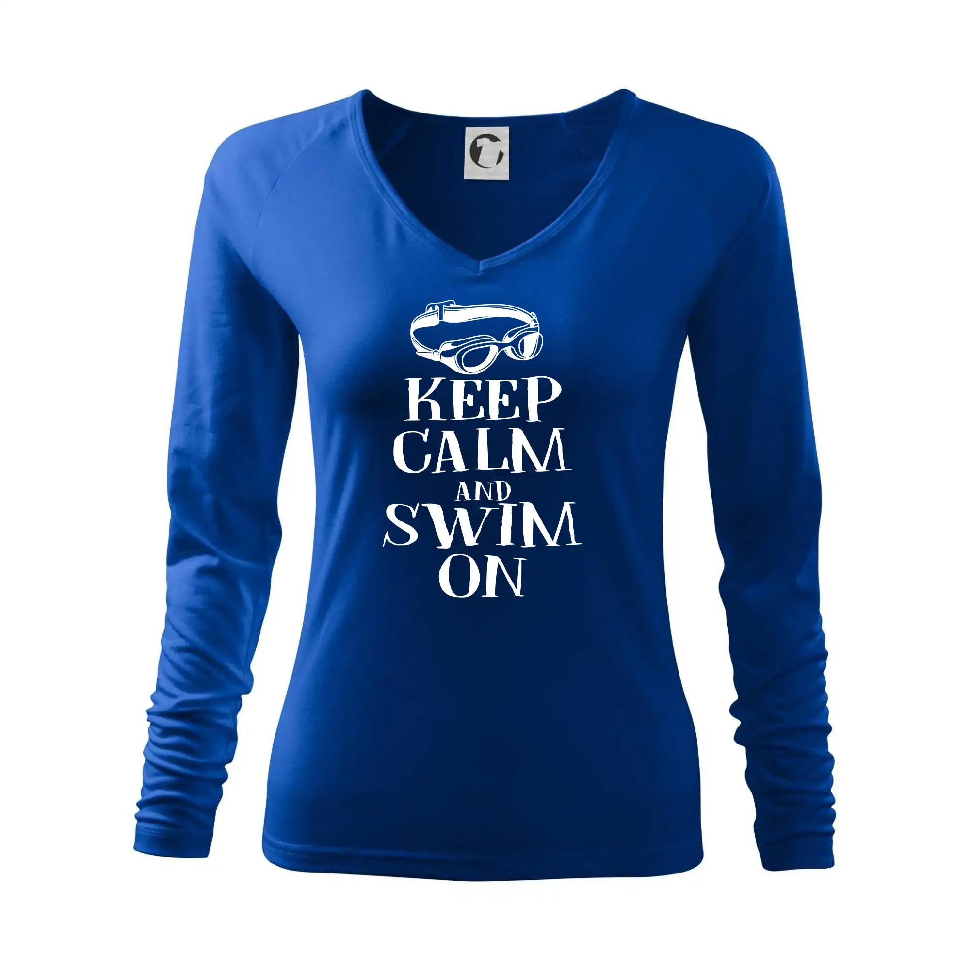 Keep calm and swim on