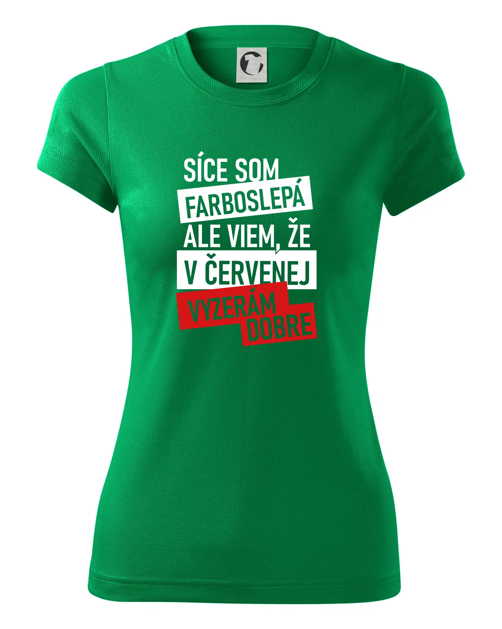 Síce som farboslepá, ale viem, že v červenej vyzerám dobre SK