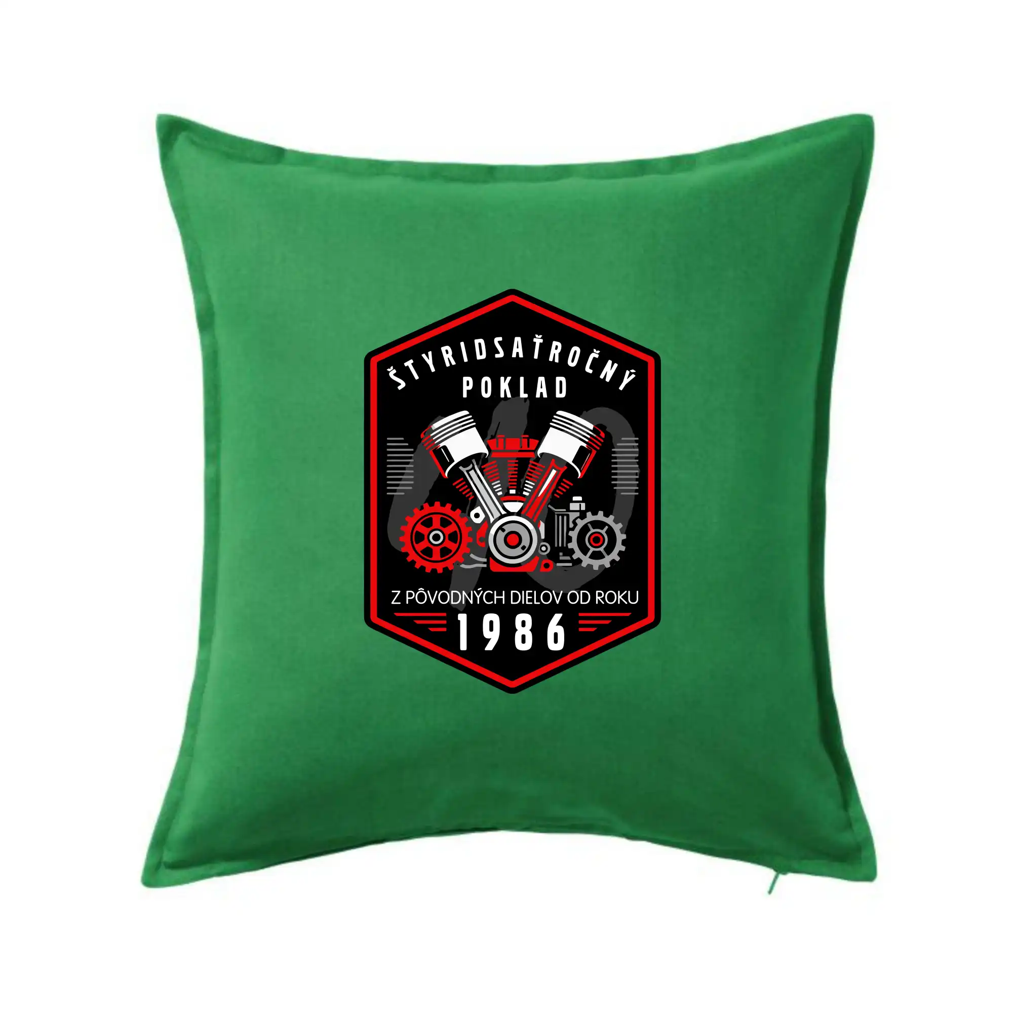 Trička s ročníkom 1986 - Štyridsaťročný poklad z pôvodných dielov od roku 1986 - Vankúš 50x50