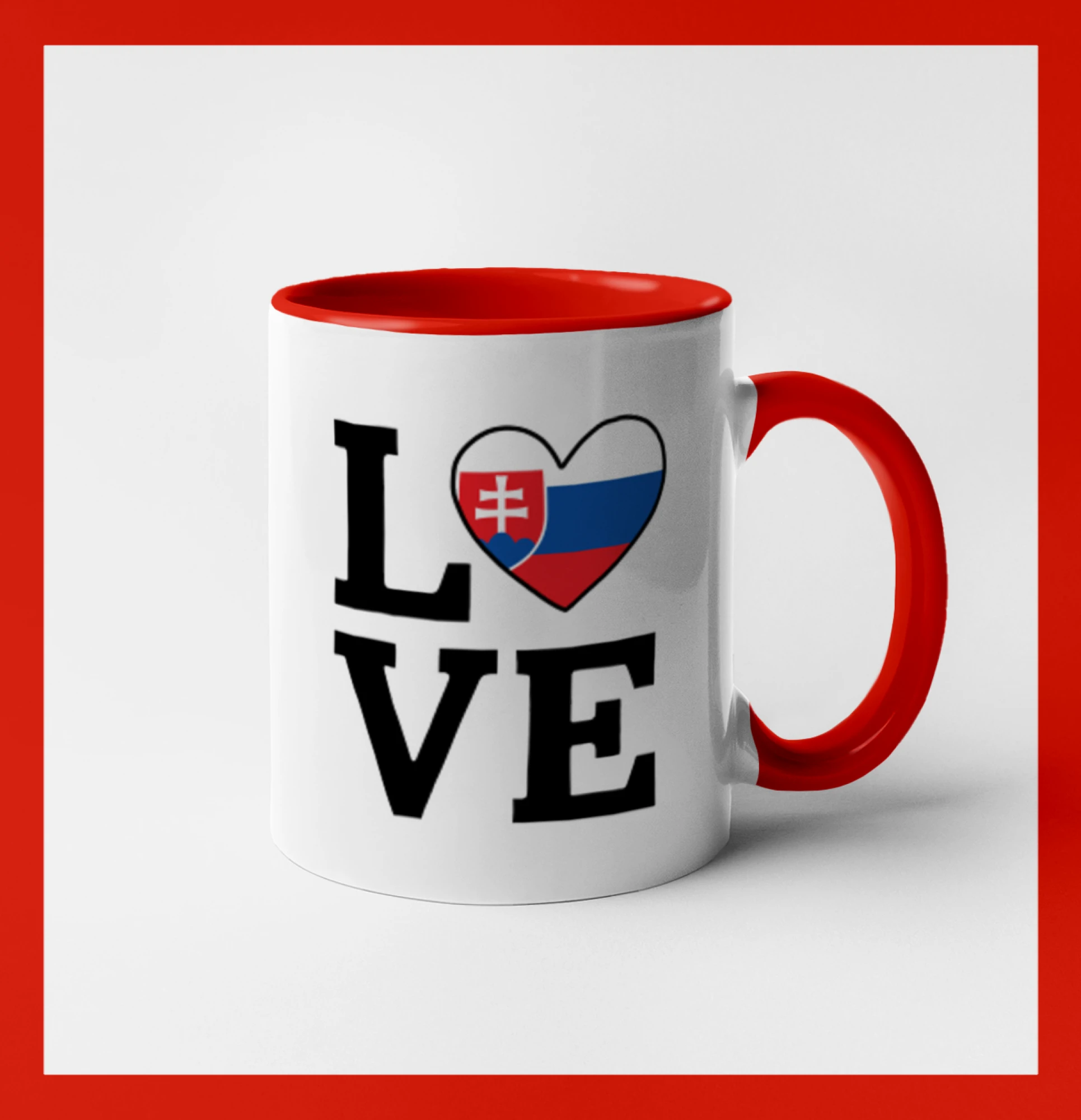 Love Slovenská vlajka