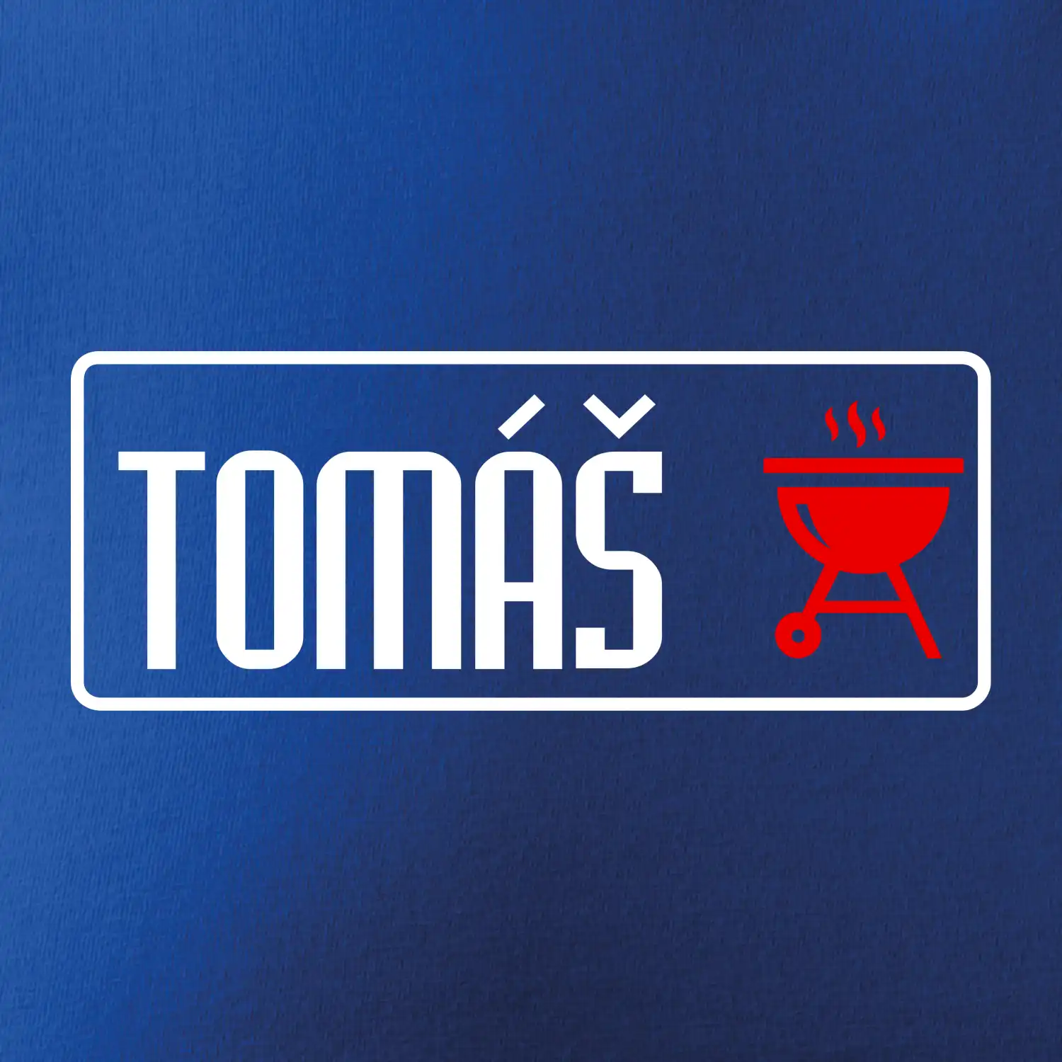 Zástera na grilovanie s vlastným menom