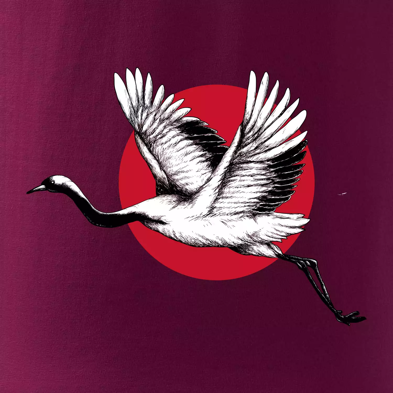 Japan culture - čáp