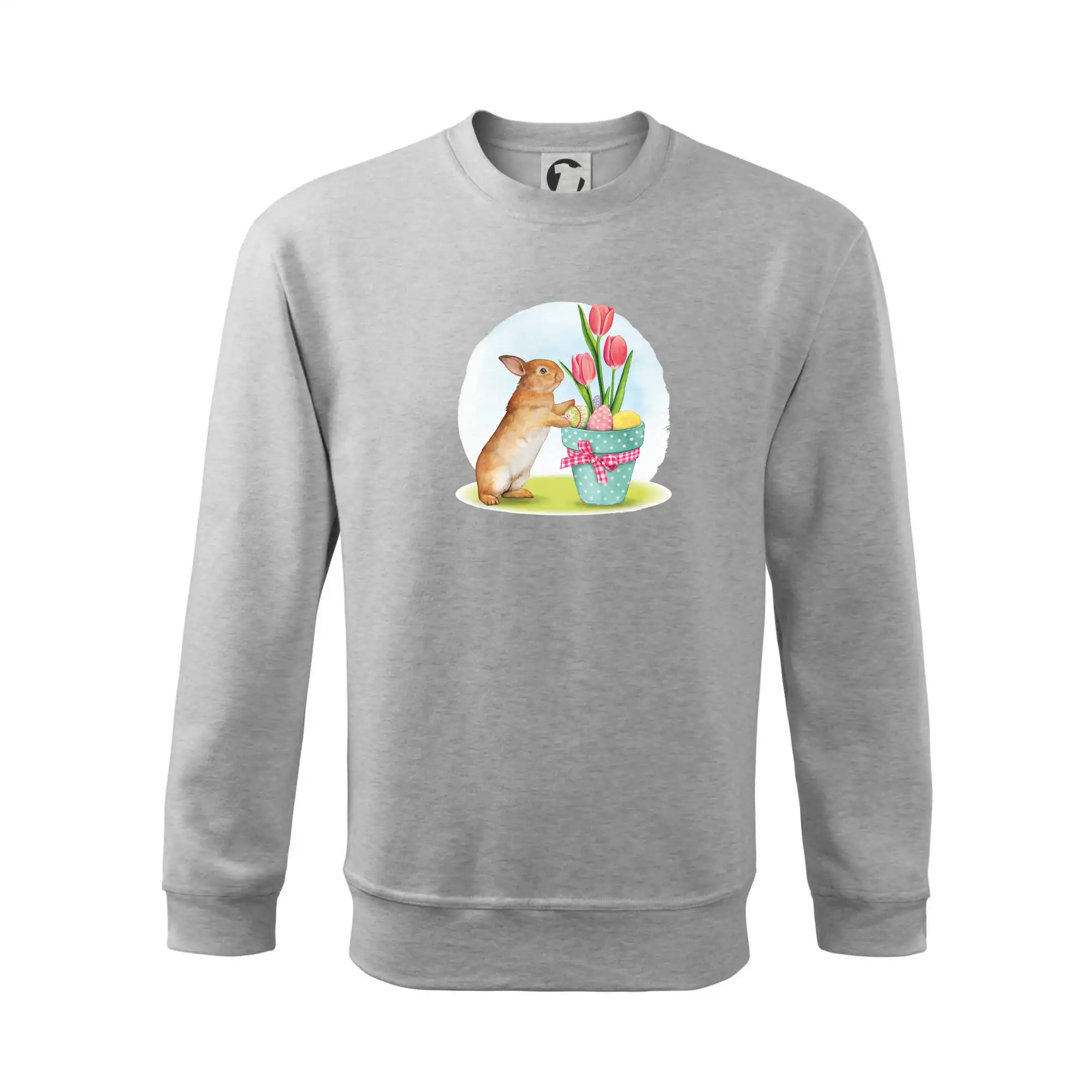 Velikonoční zajíček tulipány