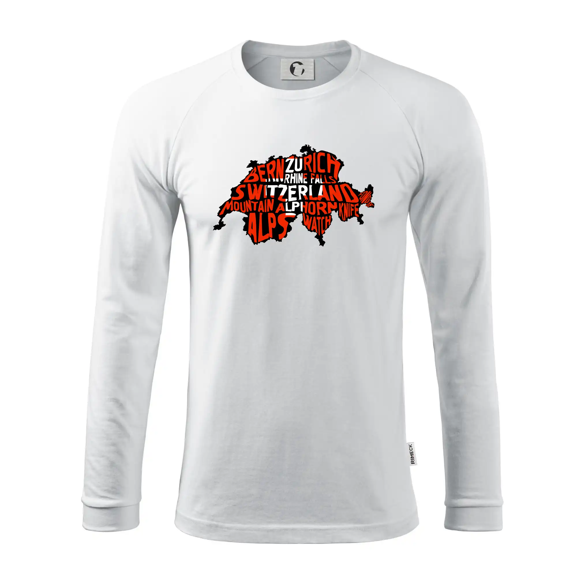 Mapy - názvy měst - Švýcarsko