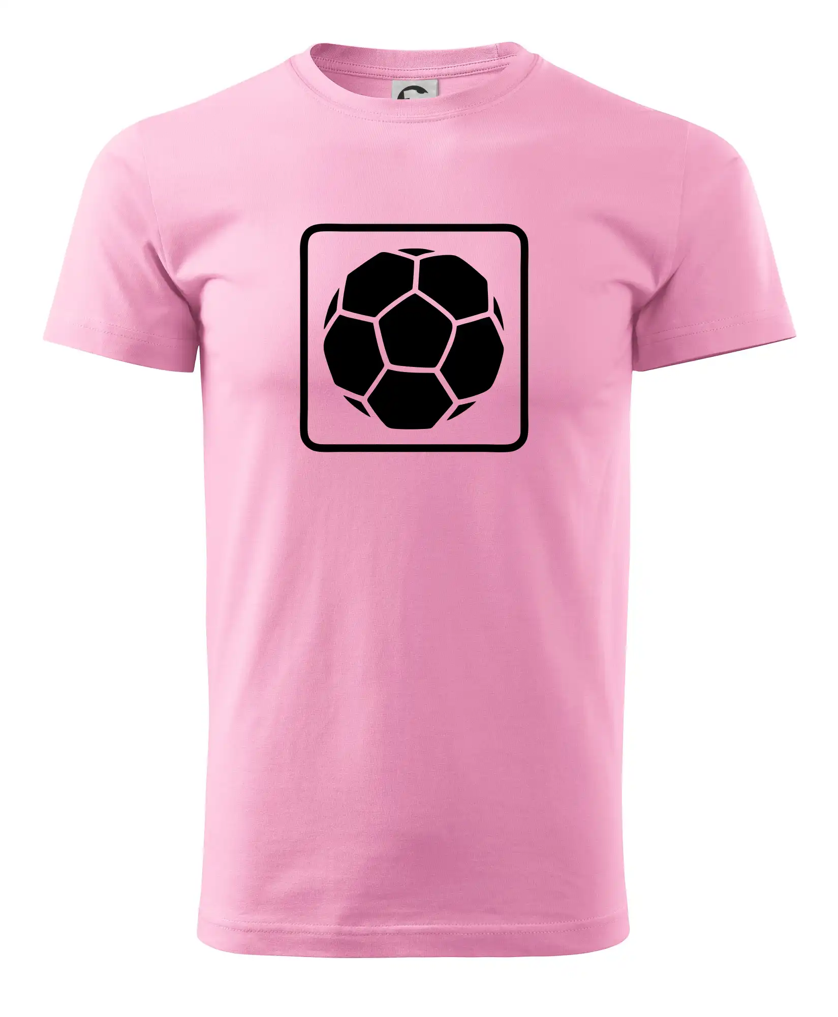 Tričká pre futbalistov - Fotbalová lopta emblem - Pánske tričko nižšej gramáže