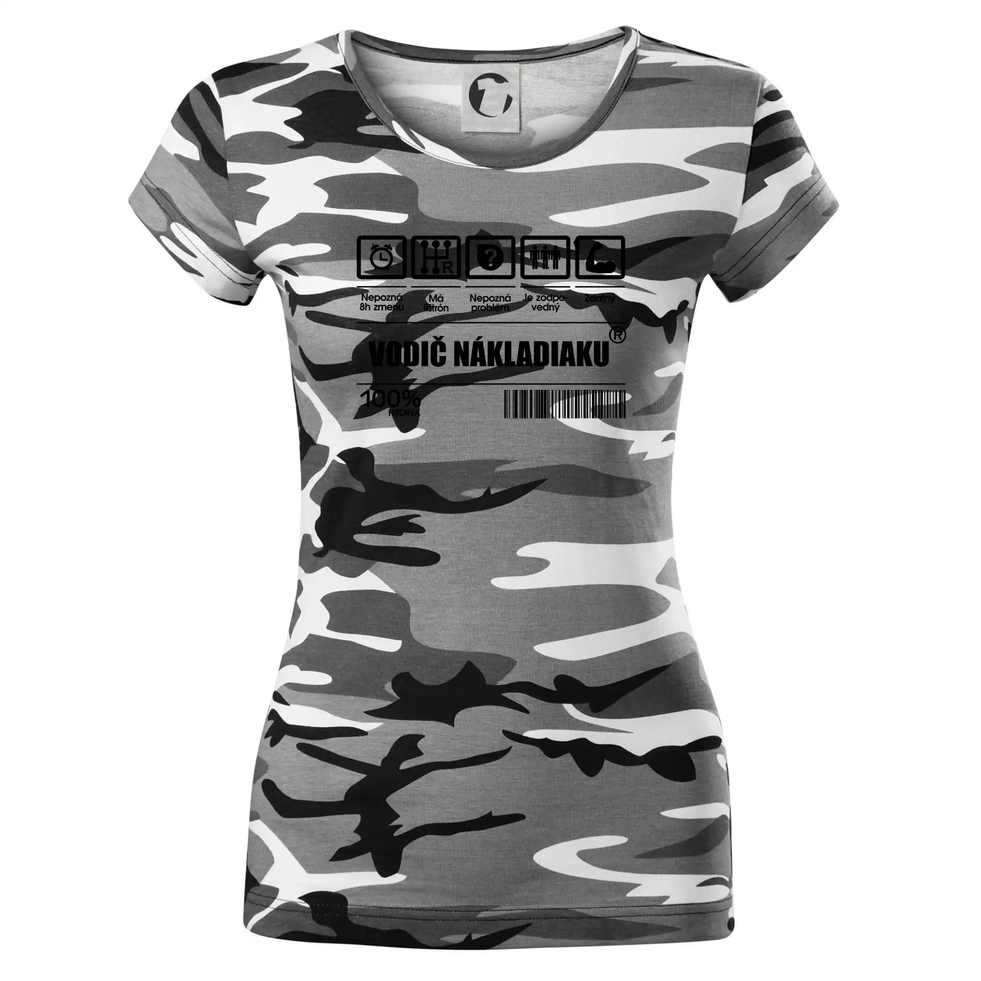 Čiarový kód - Vodič nákladiaku