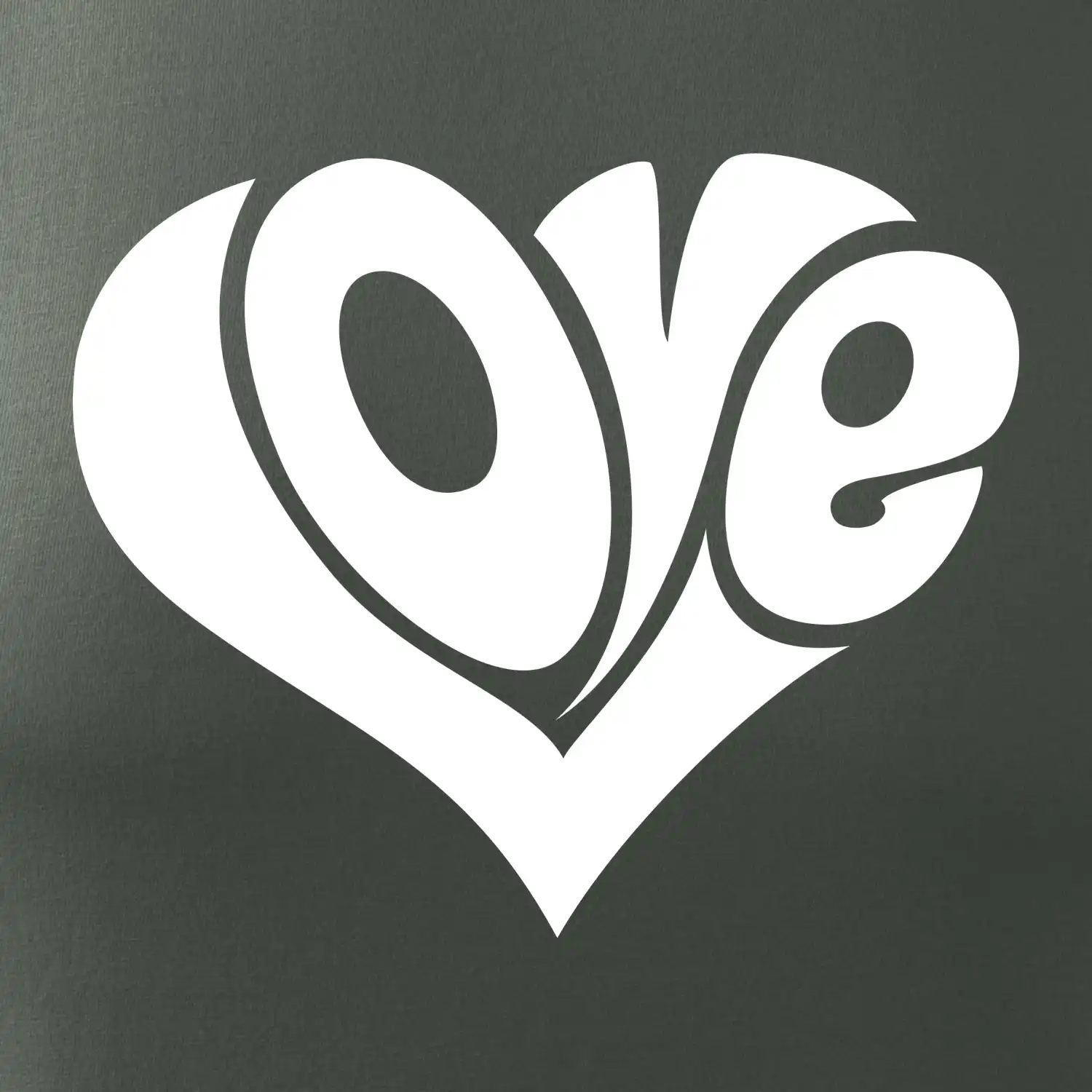 Love nápis jednoduchý