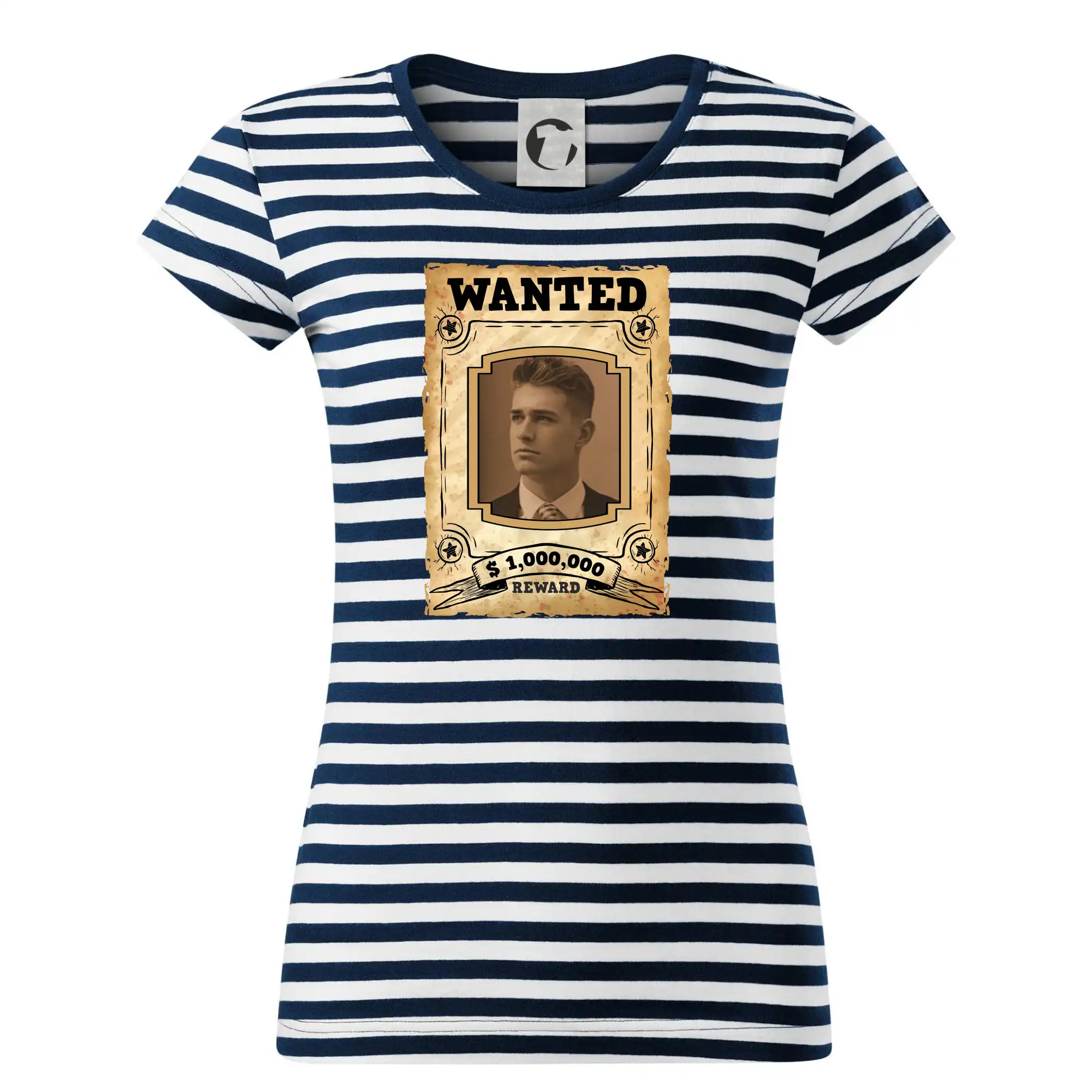 Geek Tričká - Wanted Fotka - Tričko na vodu
