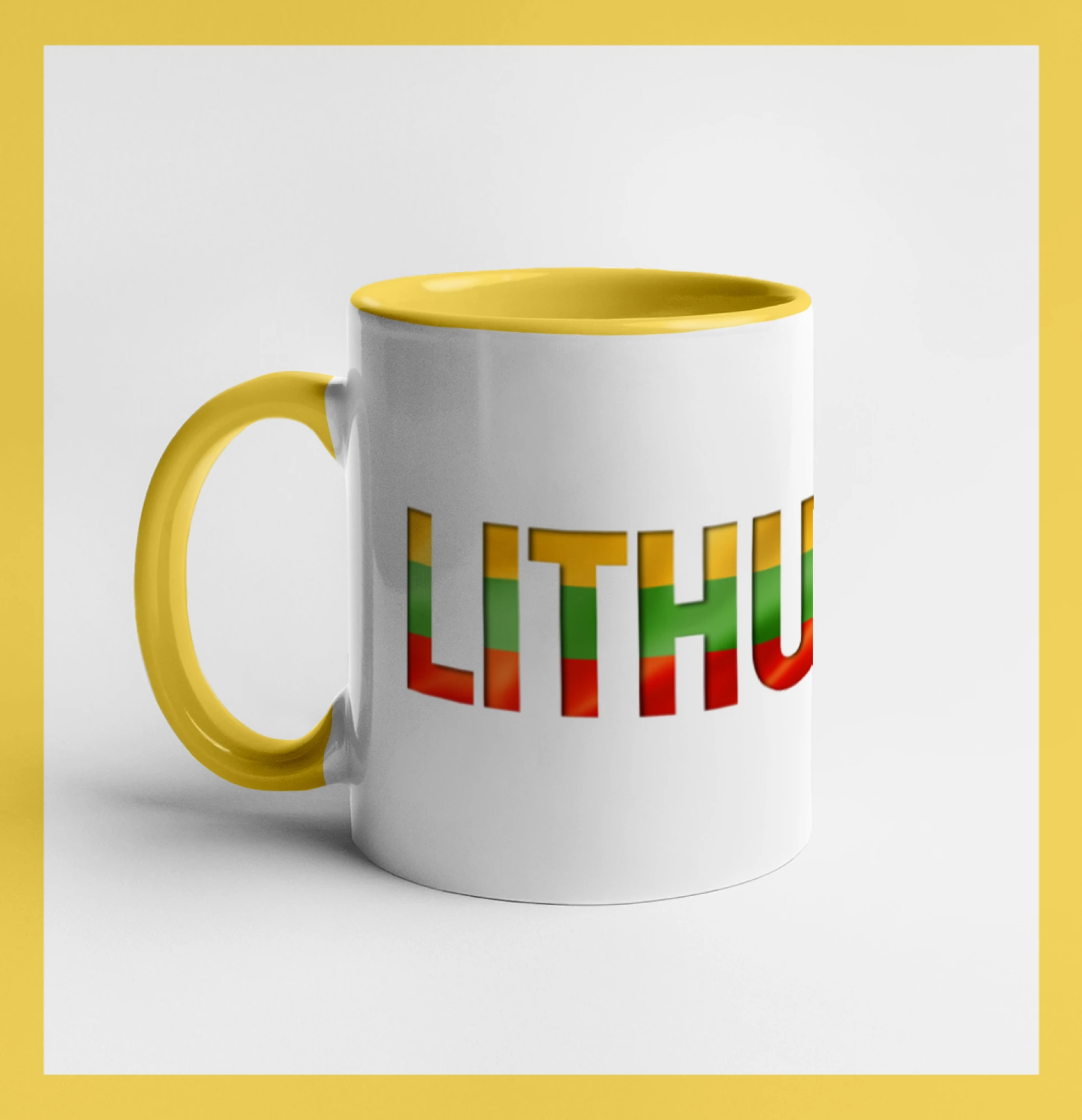 Lithuania - nápis vlajka