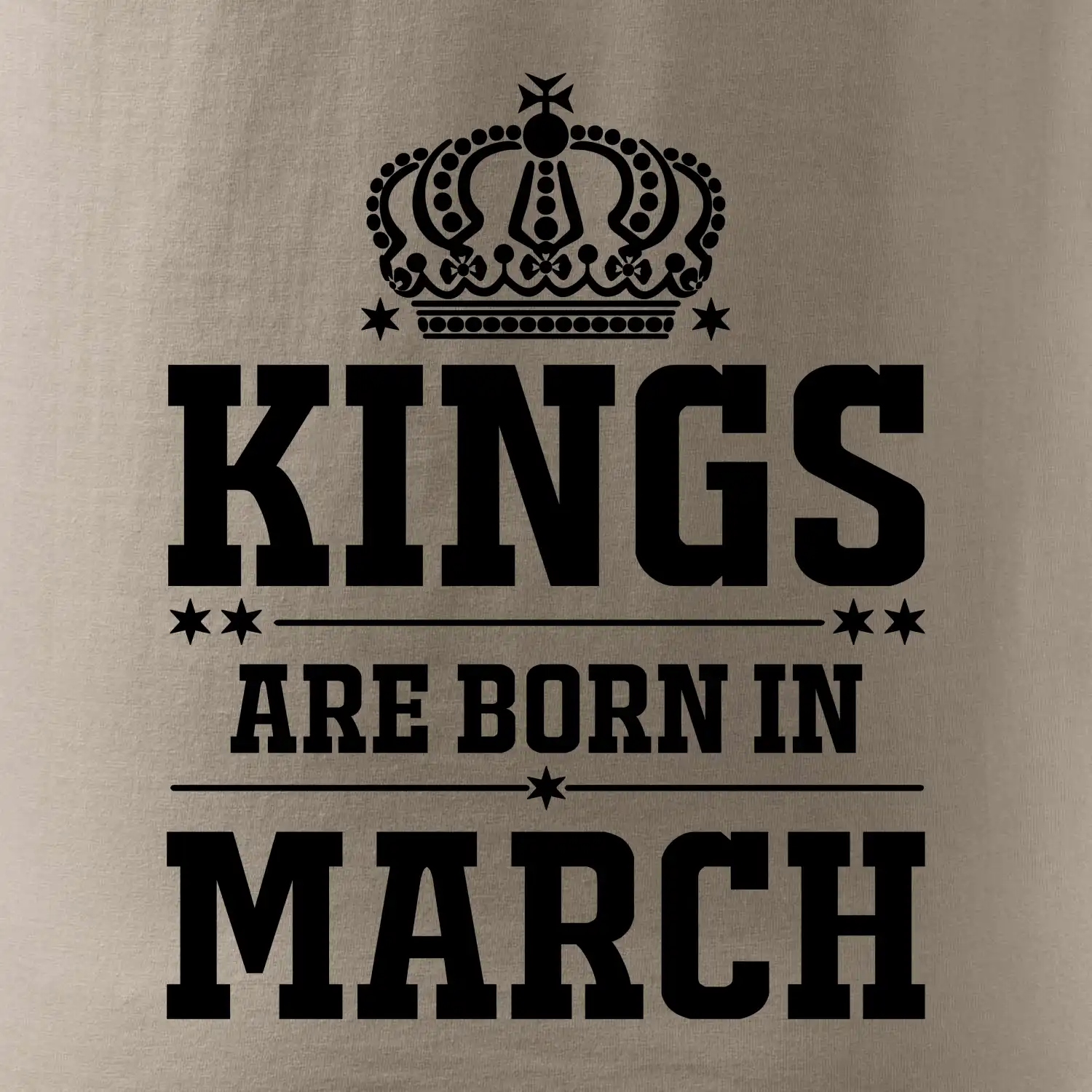 Kings are born in March