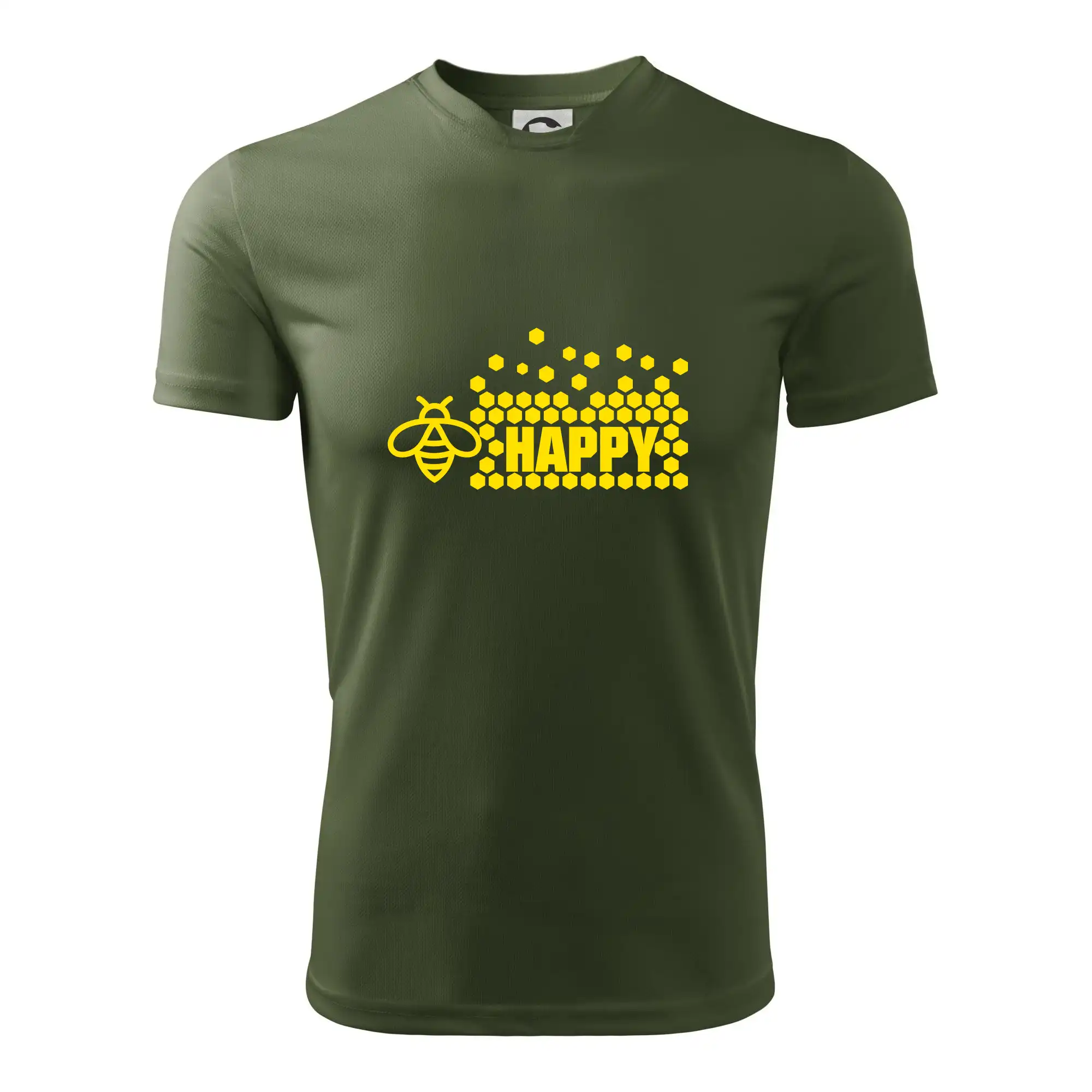 Bee Happy - Pánske tričko Fantasy športové