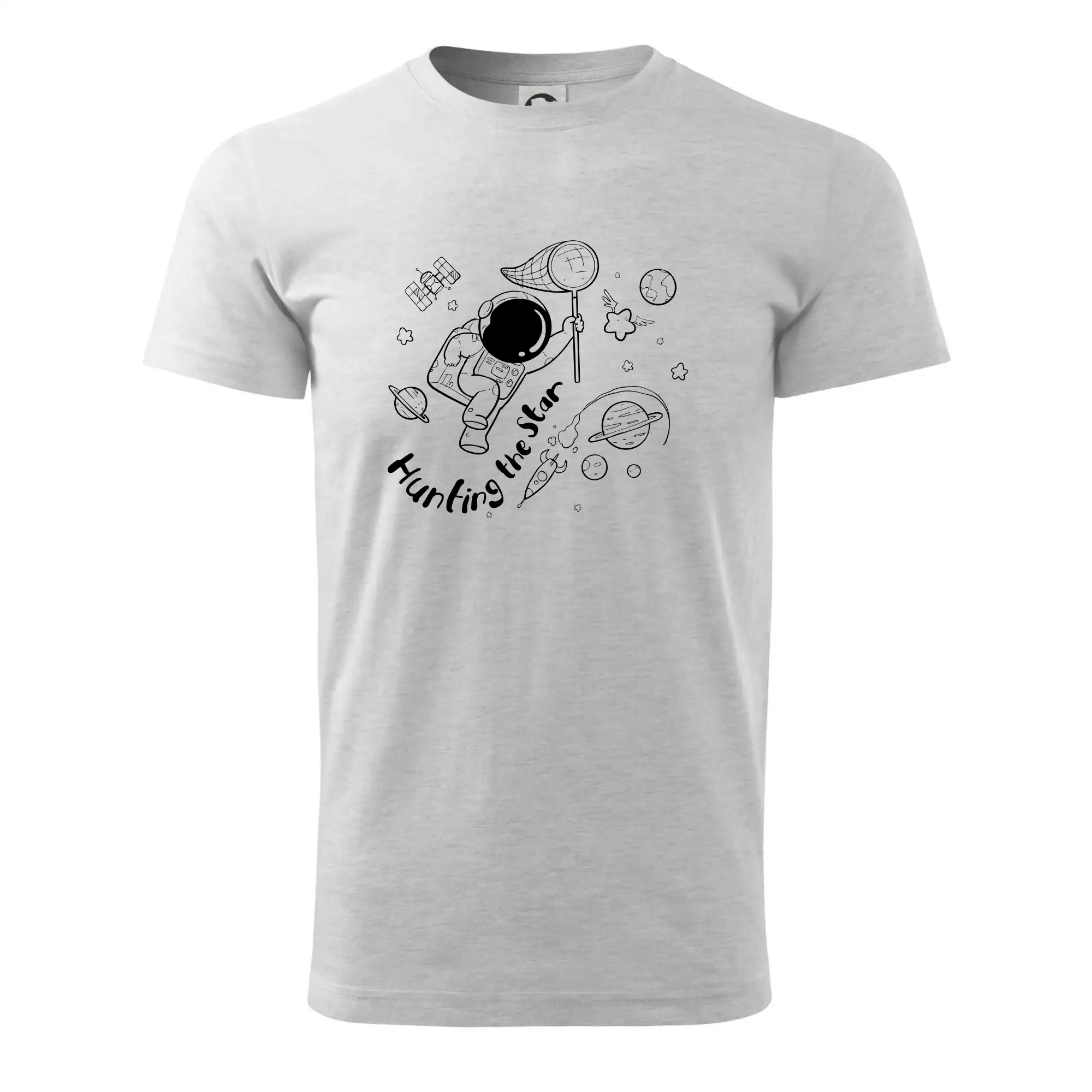 Vesmirne tričká - Hunting the star - Tričko extra veľké  (5-8XL)