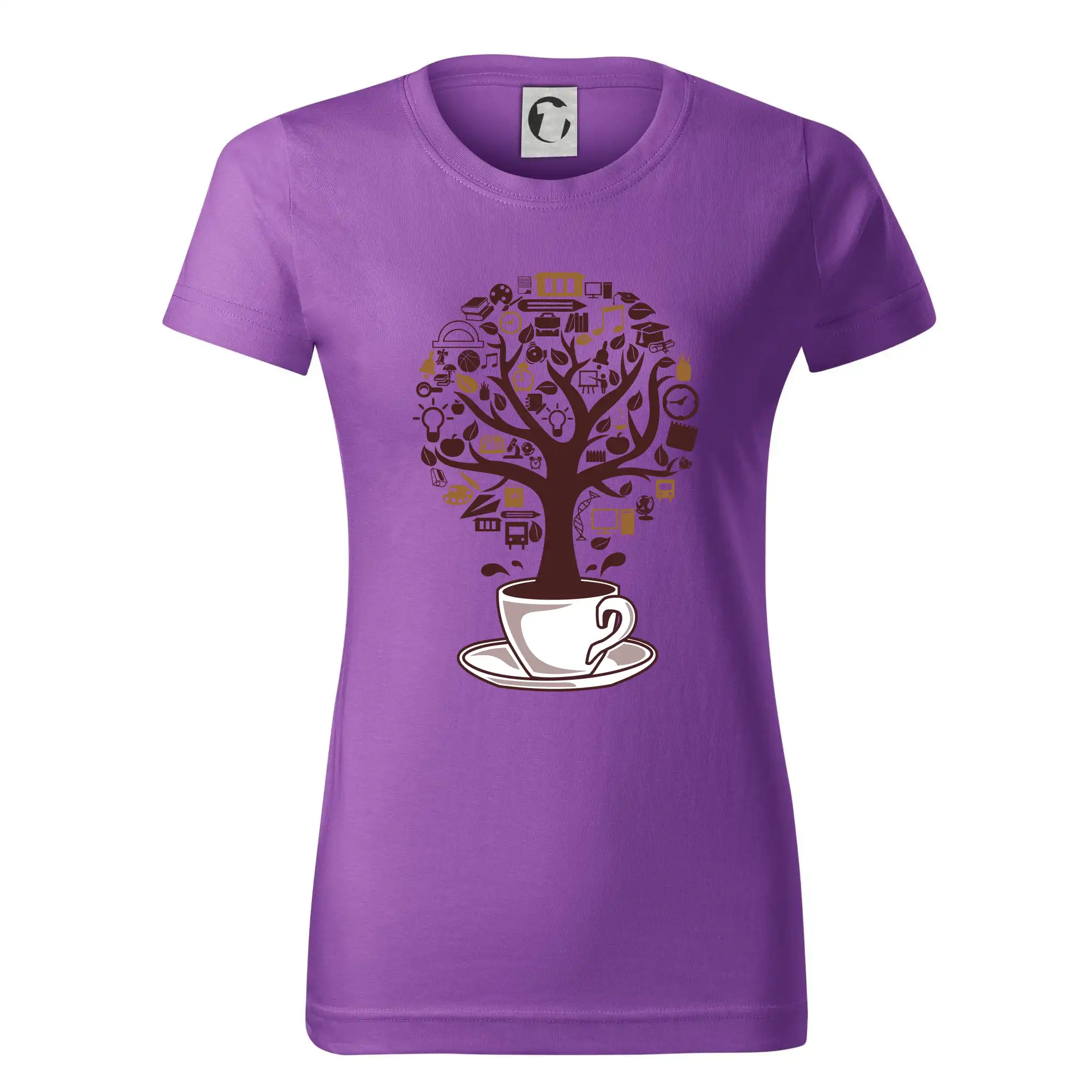 Coffee Tree parts from school icon