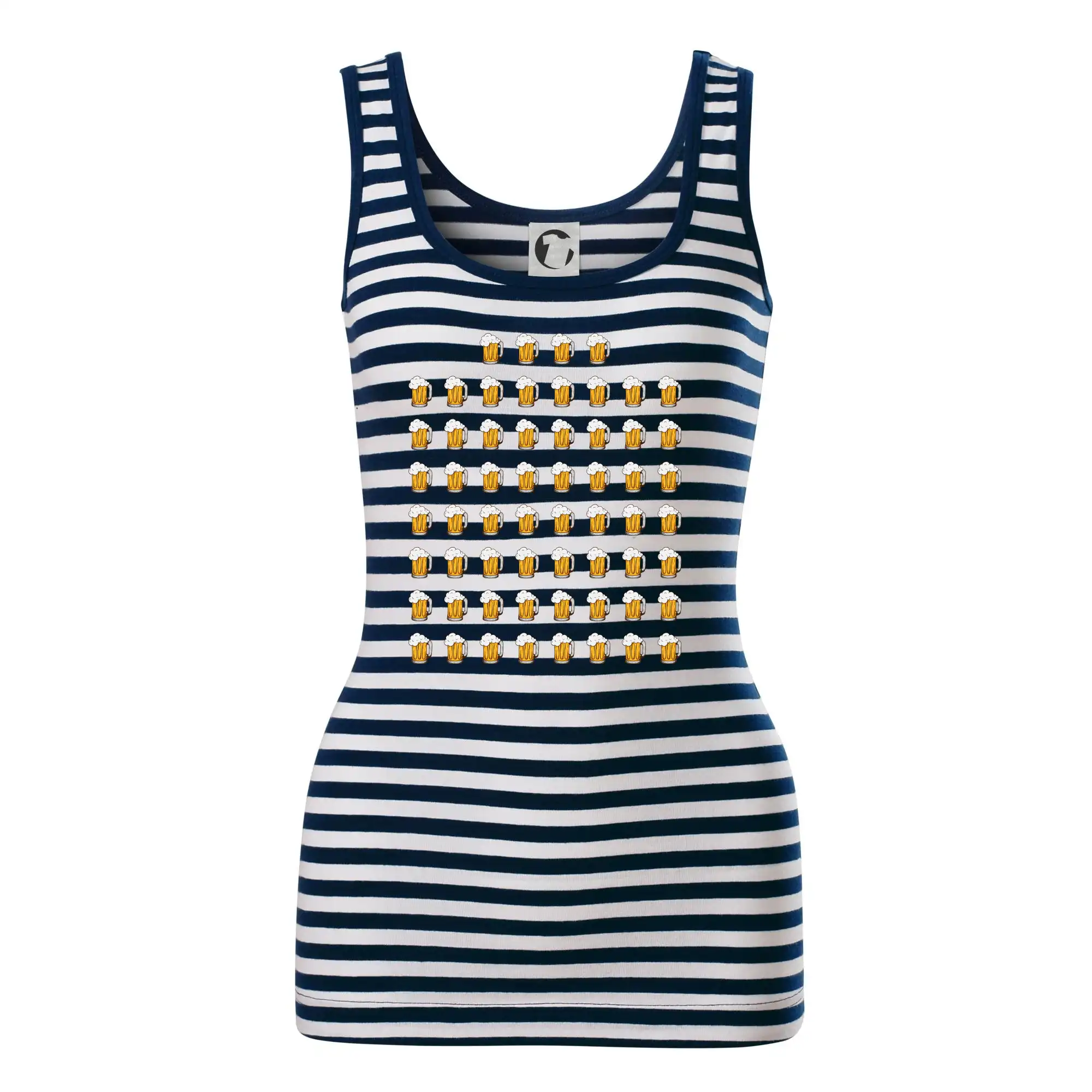 Tričko k 60. narodeninám - Narodeniny - 60x pivo - Sailor tielko na vodu