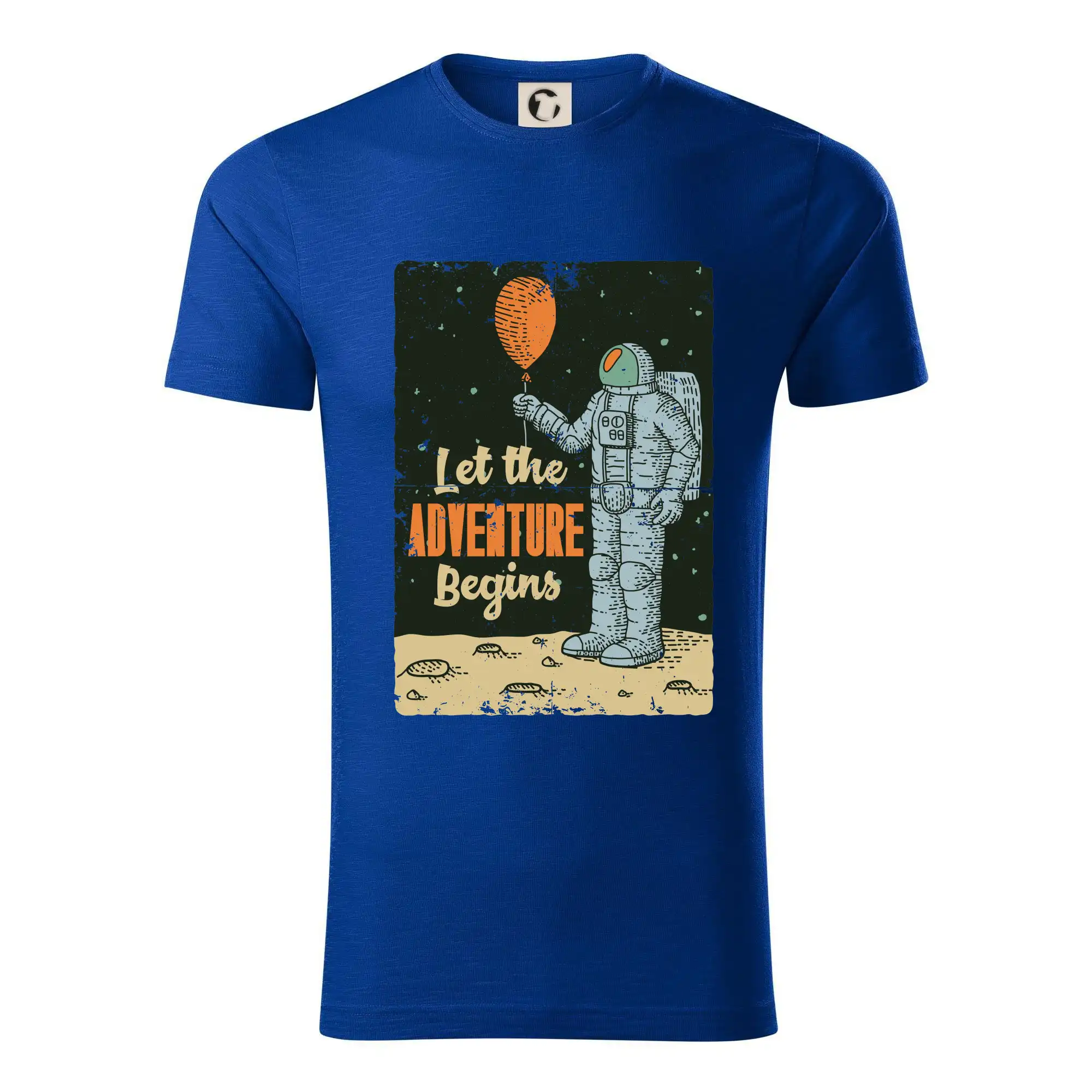 Vesmirne tričká - Astronaut balón - Tričko z organickej bavlny