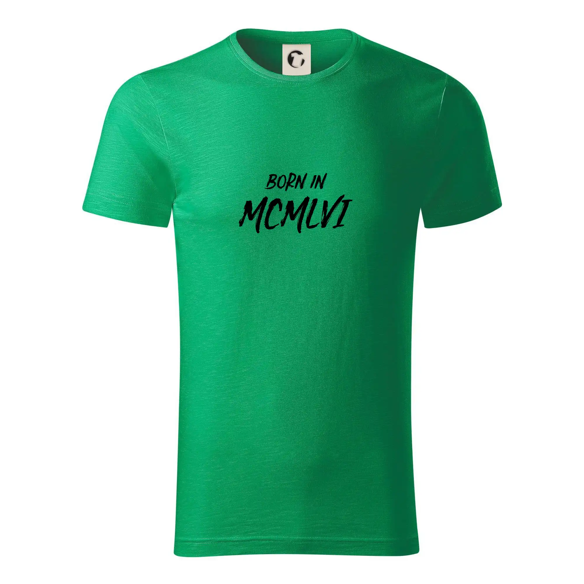 Trička s ročníkom 1956 - Born in - Rímske číslo 1956 - Tričko z organickej bavlny