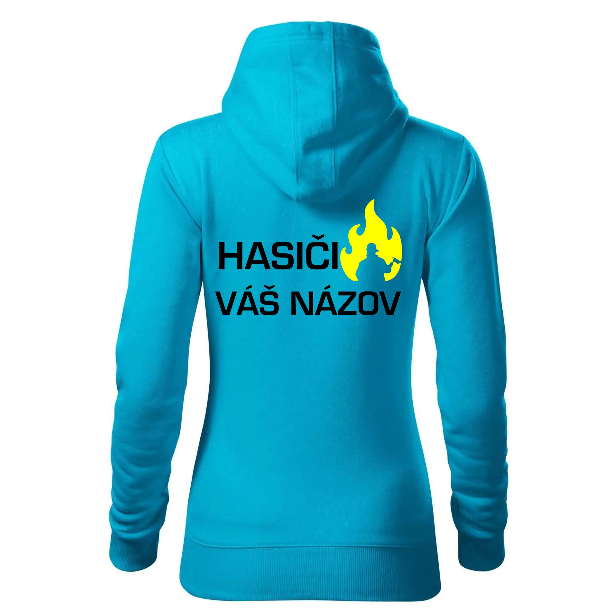 Hasiči - Váš názov - FLUO + Reflexná potlač