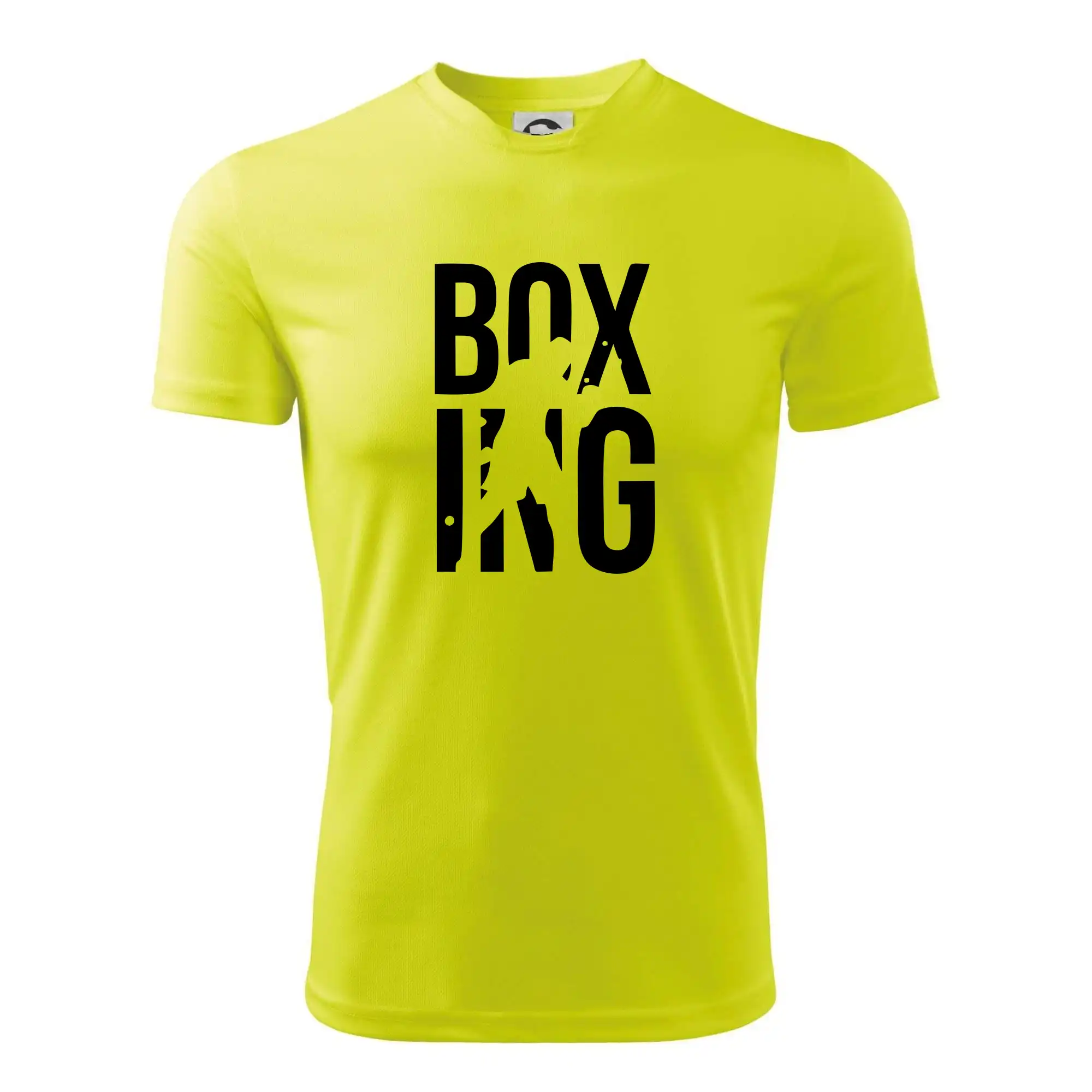 Tričká na box - Nápis Boxing - Pánske tričko Fantasy športové