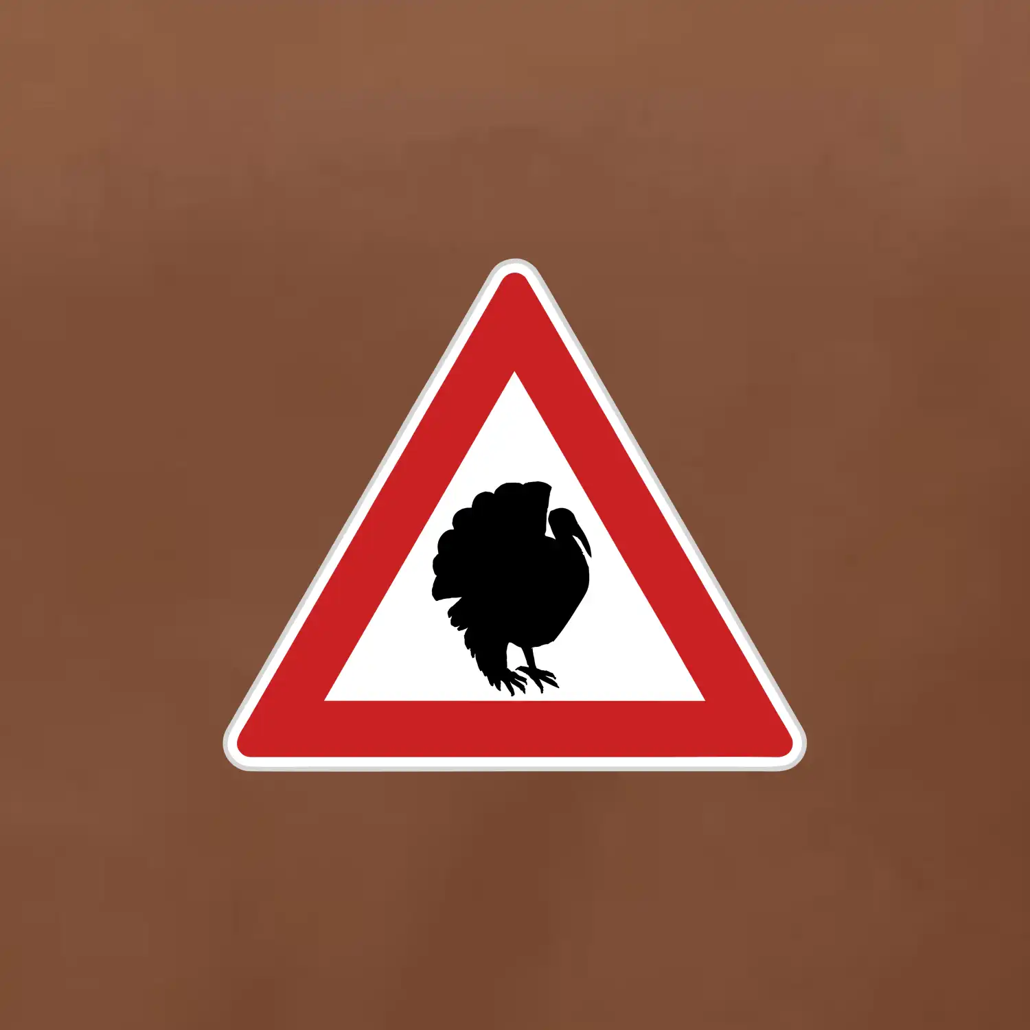 Dopravní značka - krocan