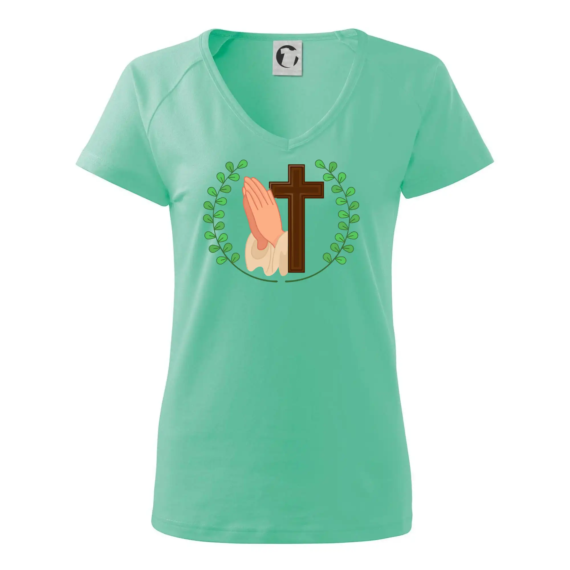 Věnec - kříž a modlení