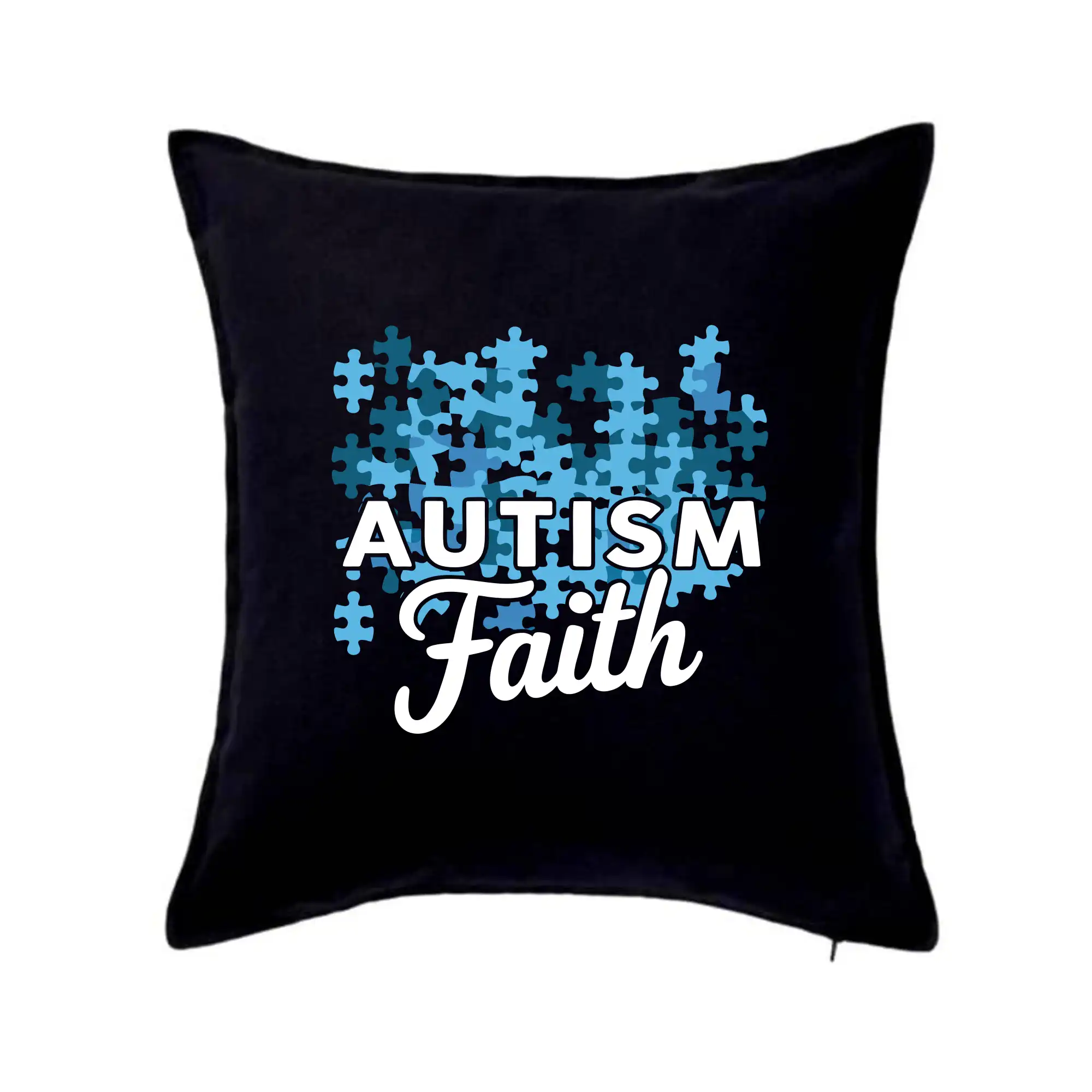 Tričká a mikiny pre autistov - Autism faith - Vankúš 50x50