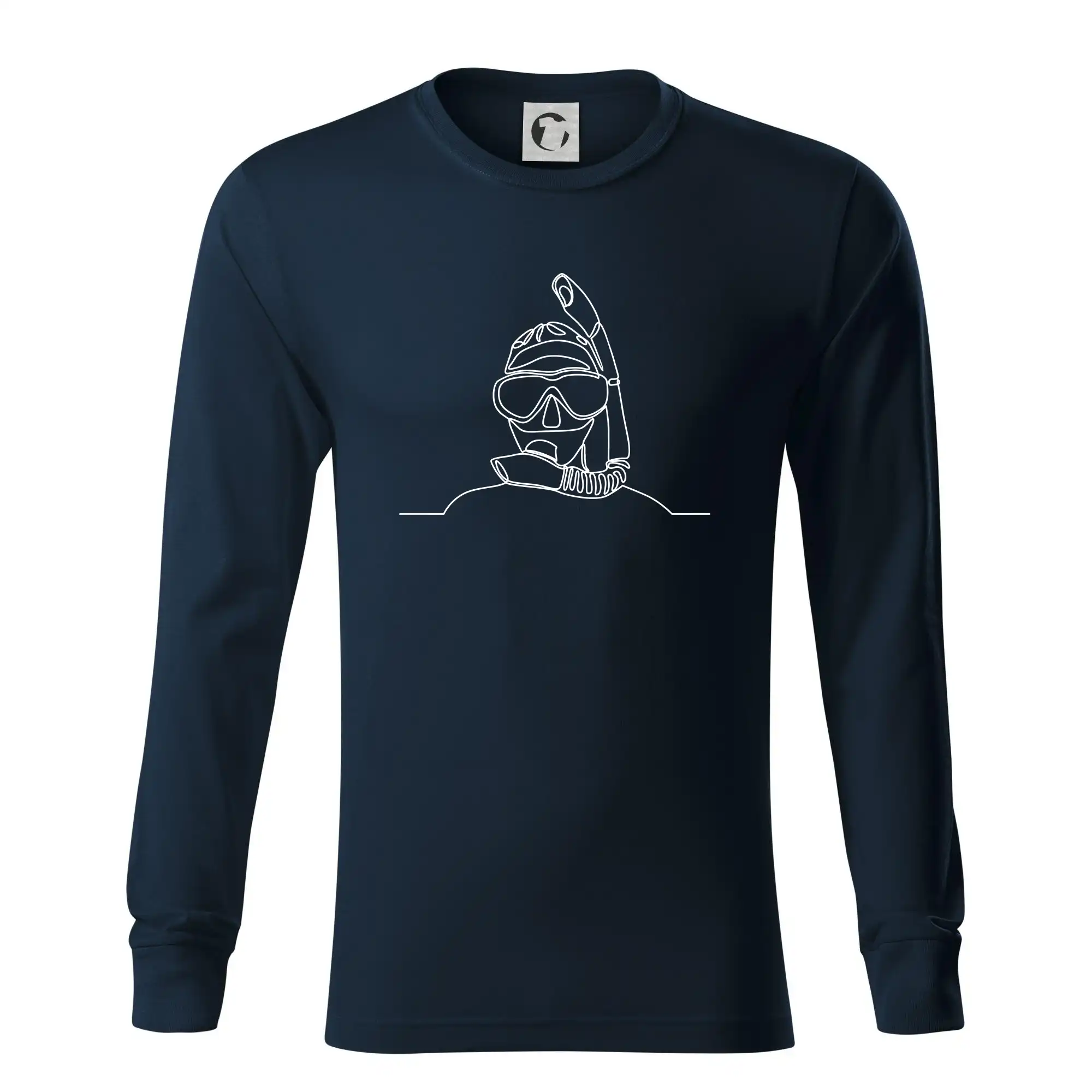 Potápěč jedním tahem