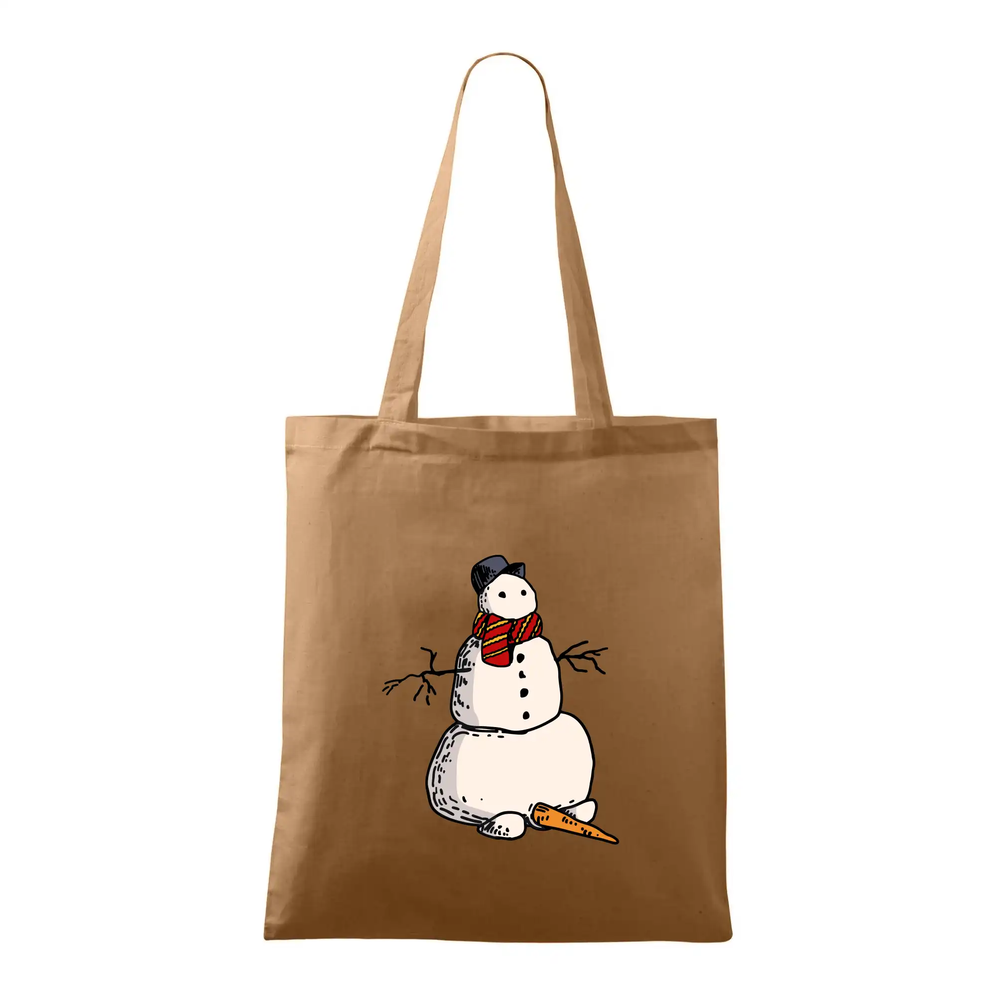 Sněhulák se spadlým nosem