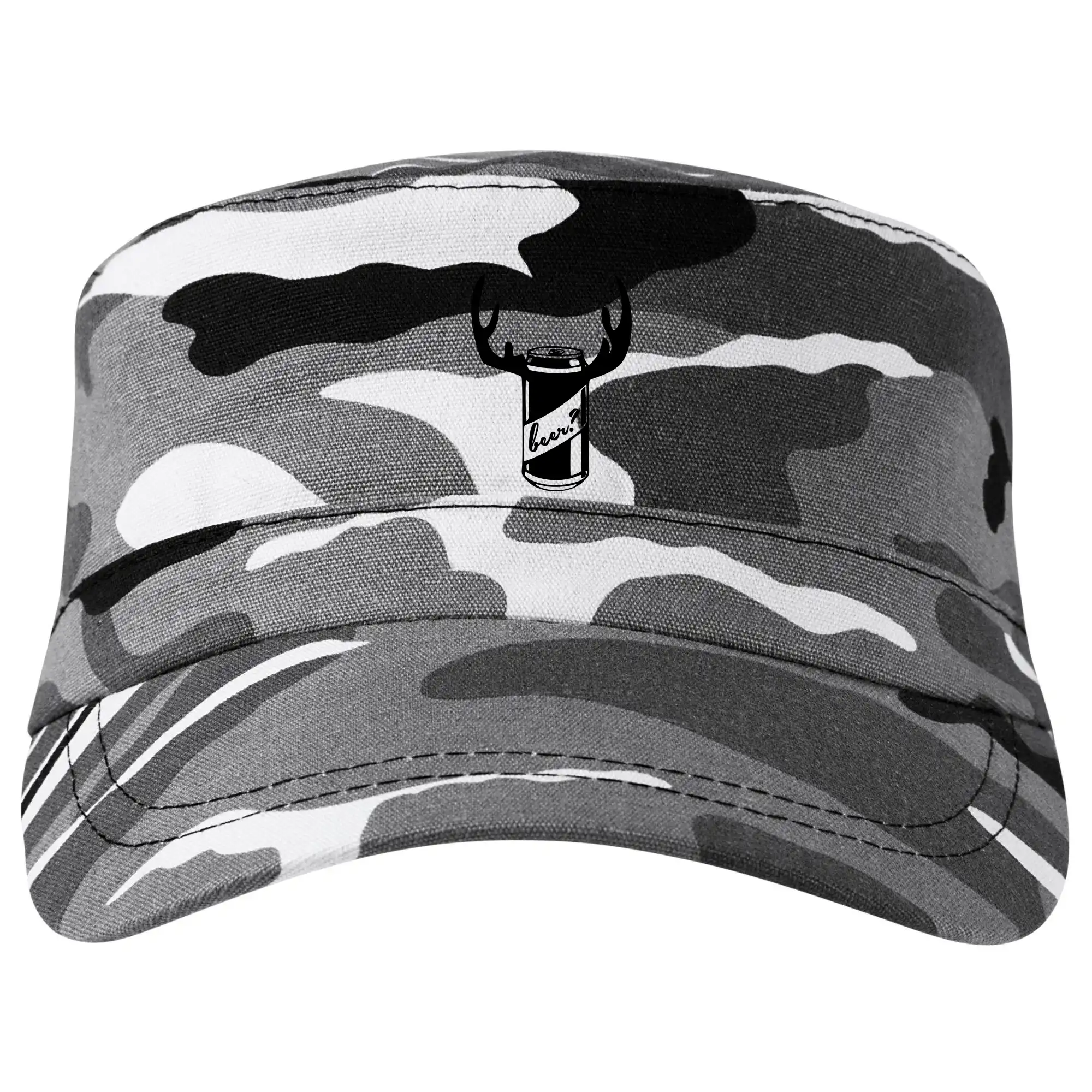 Vtipná tričká pre pivárov - Pivo plechovka - Šiltovka CAMO