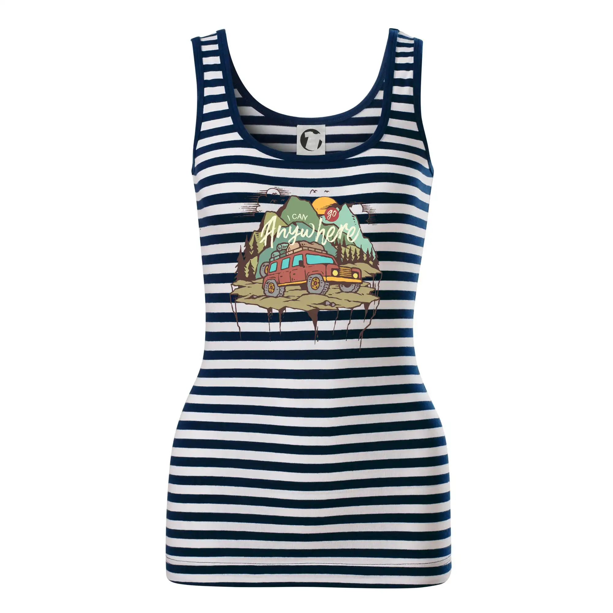 Auto tričká - Adventure car - Sailor tielko na vodu